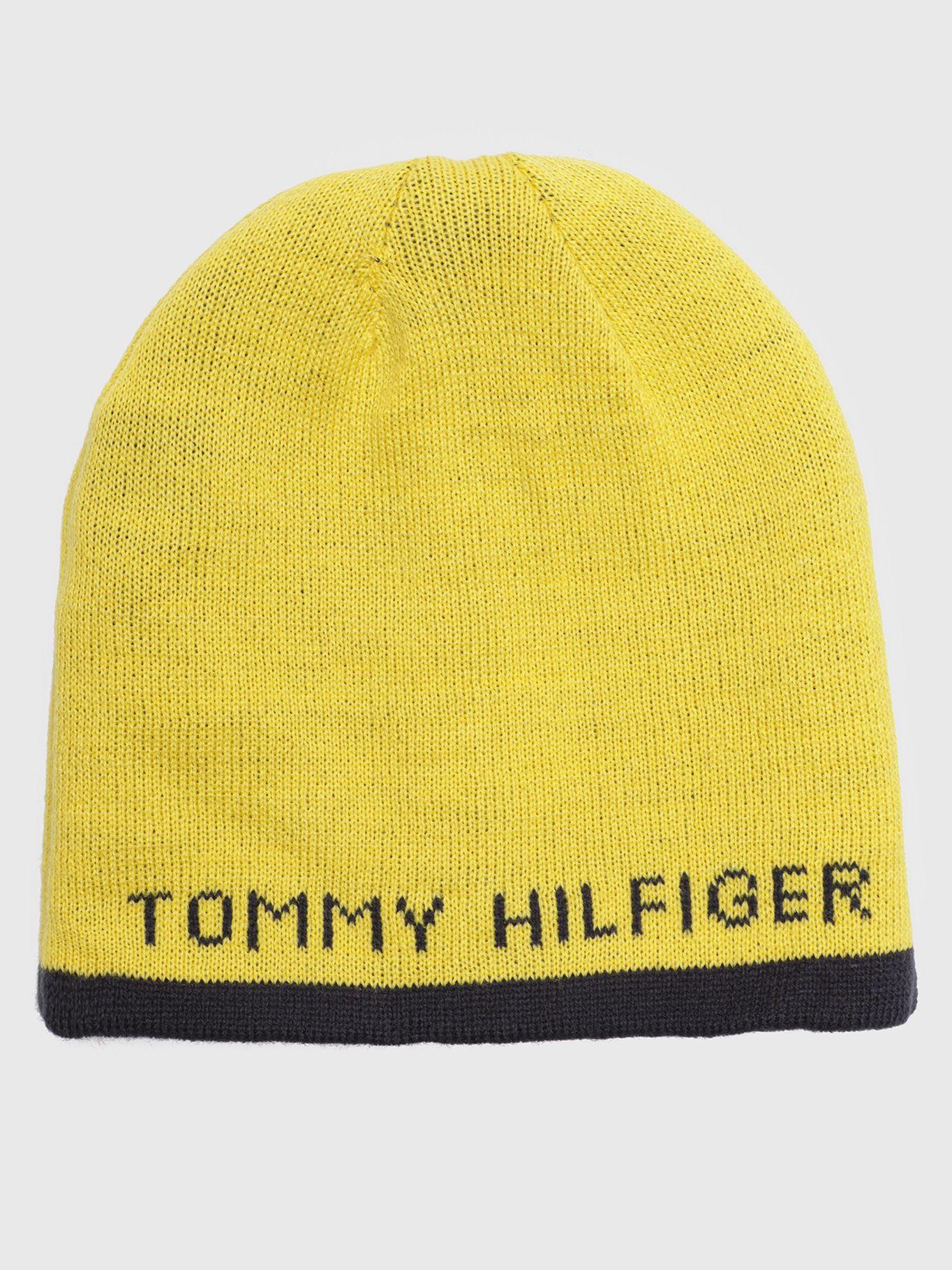 Gorro Beanie Logo Banderas Azul Tommy Hilfiger-2