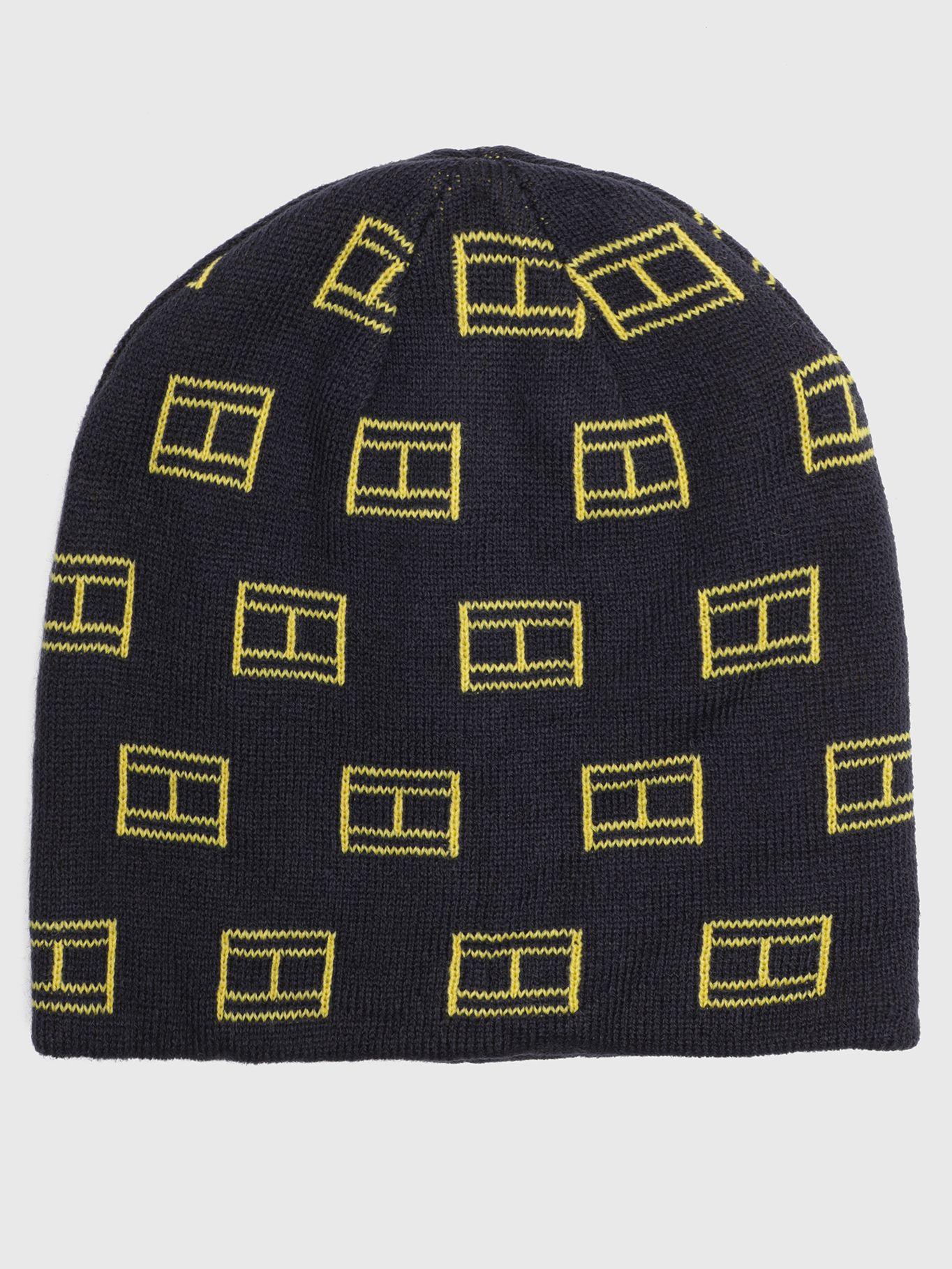Gorro Beanie Logo Banderas Azul Tommy Hilfiger-0