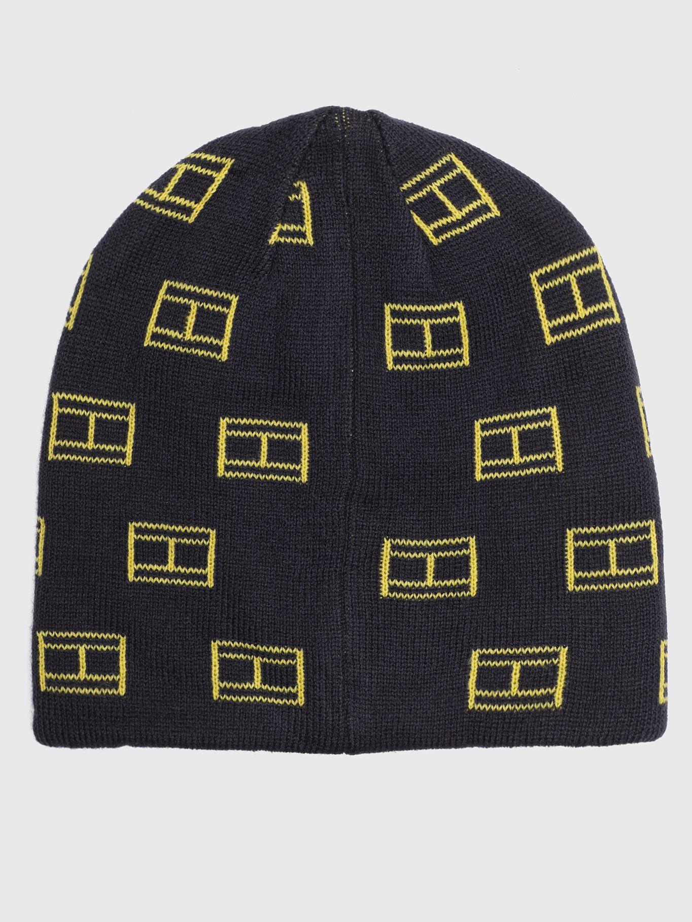 Gorro Beanie Logo Banderas Azul Tommy Hilfiger-1