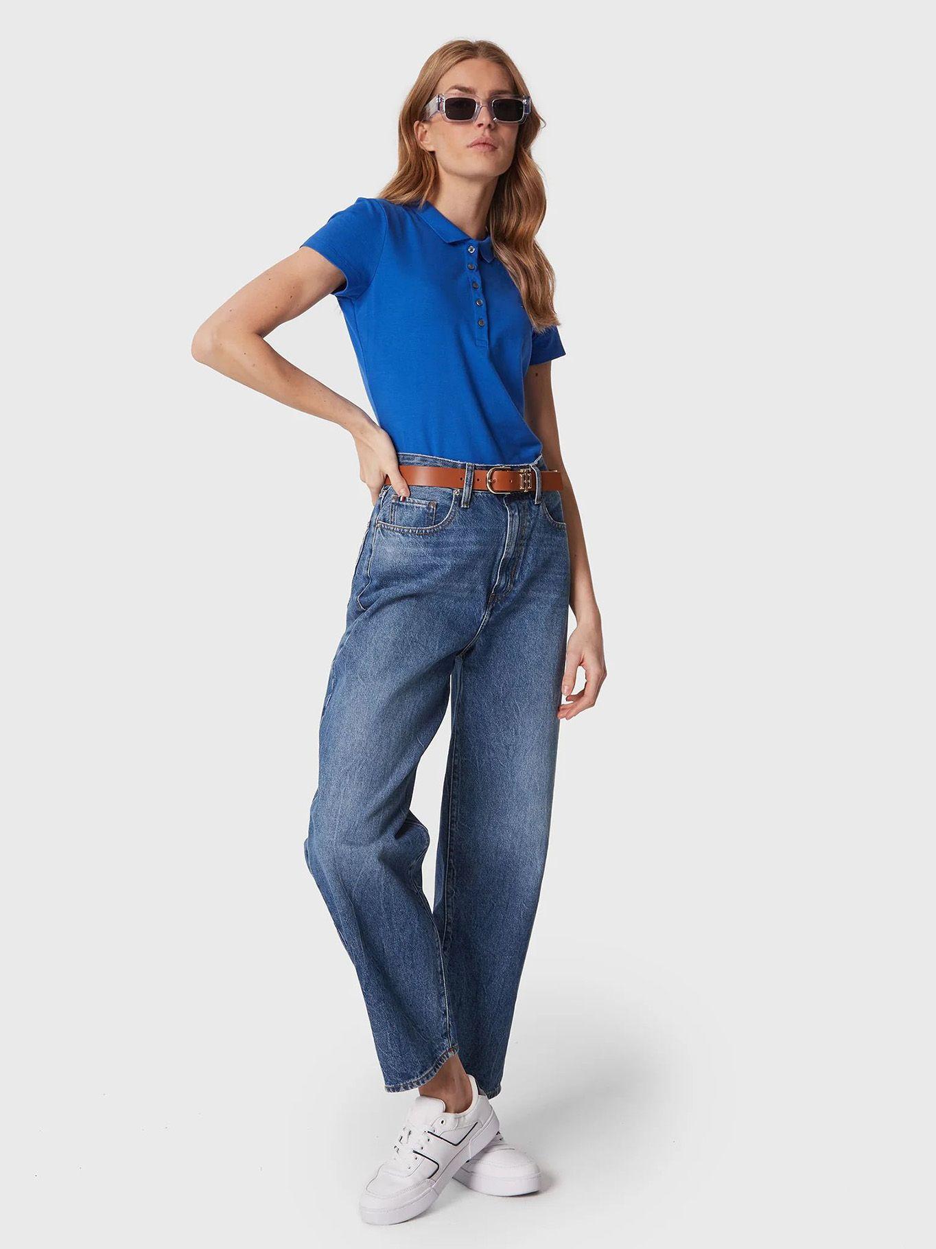 Polo Essential Slim Fit Azul Tommy Hilfiger M23-1