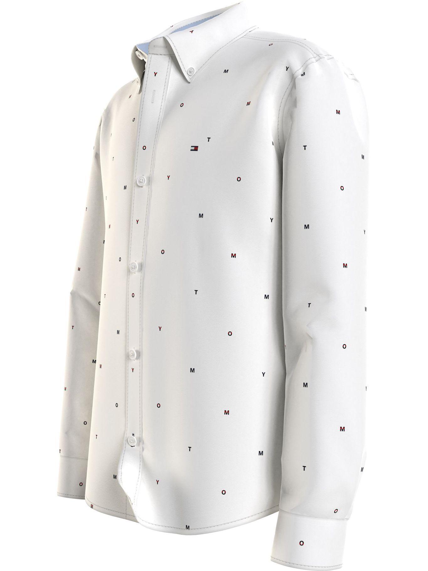 Camisa Oxford Blanco Tommy Hilfiger MY2-2