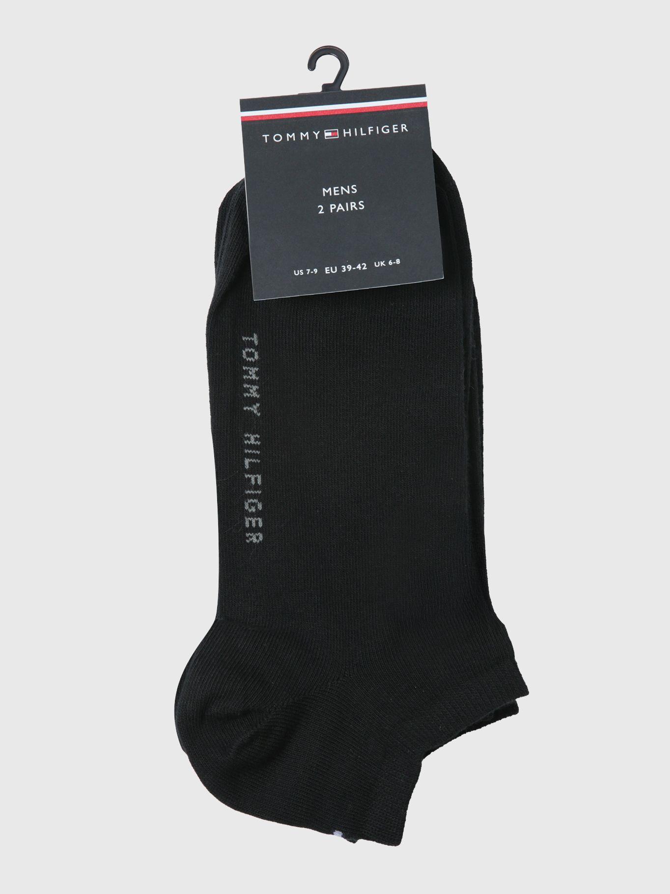 Pack De 2 Pares Calcetin Con Logo Negro Tommy Hilfiger-2