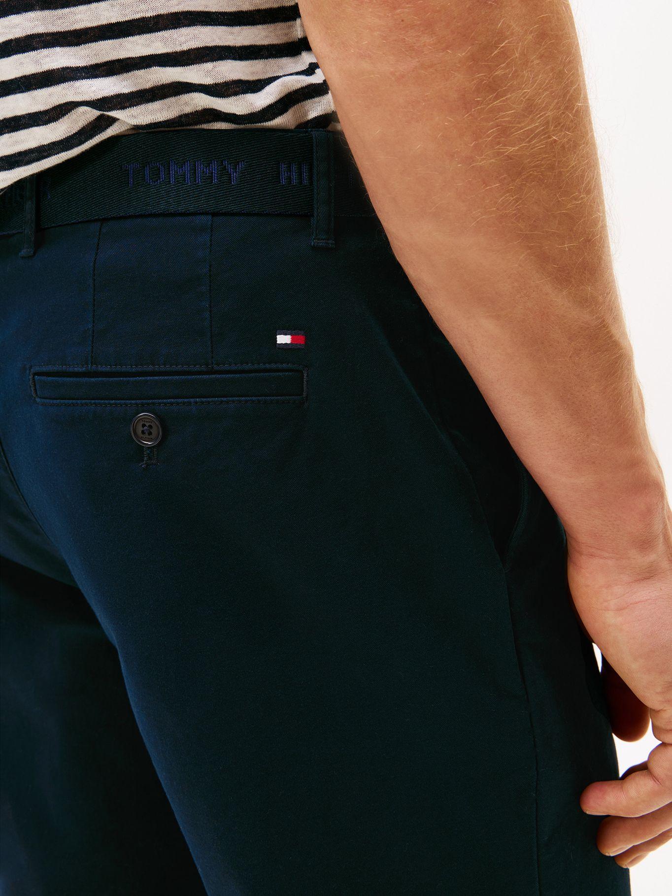 Short Brooklyn Con Cinturón Azul Tommy Hilfiger-3