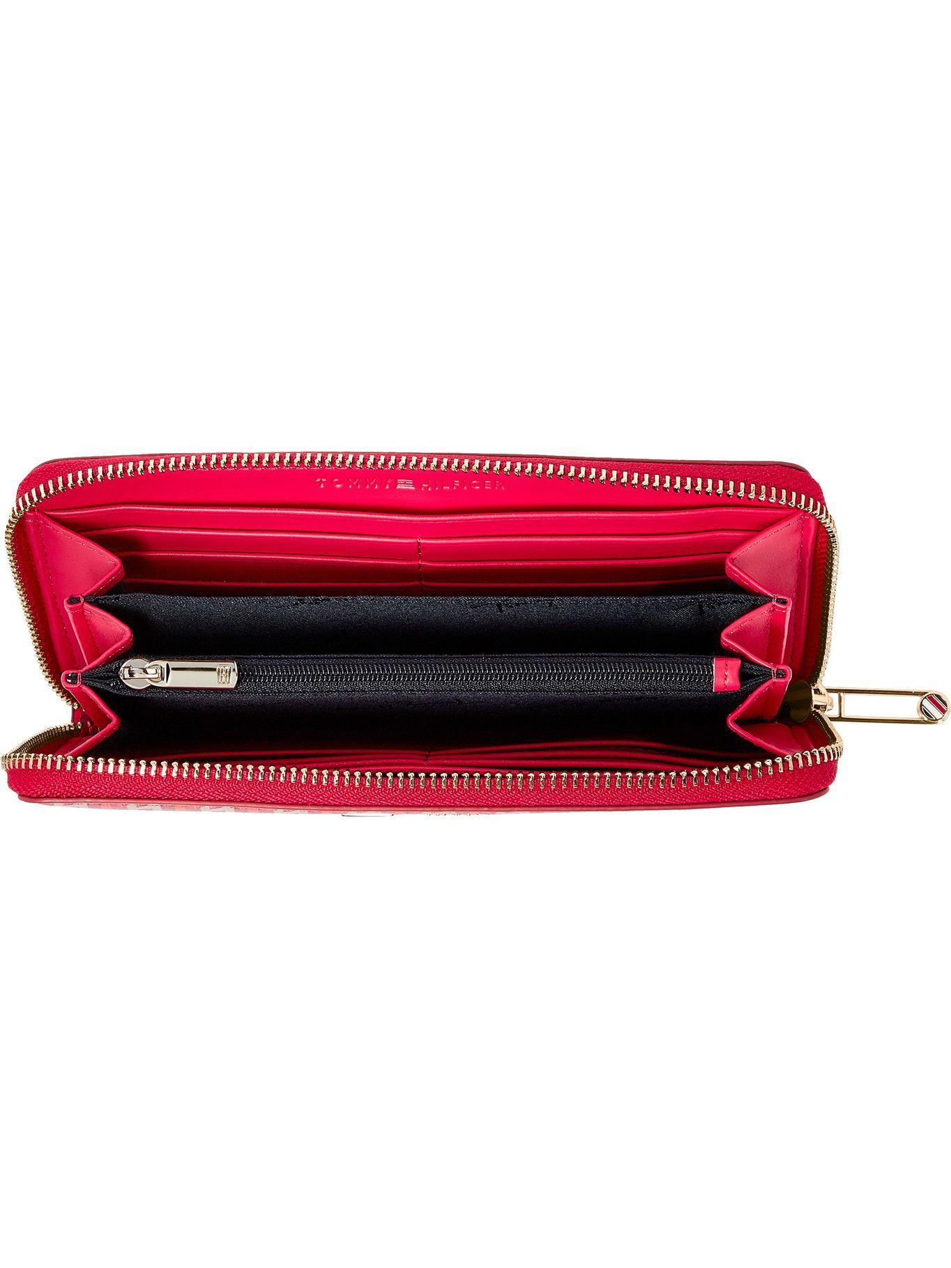Billetera Iconic Monogram Print Rosado Tommy Hilfiger-2