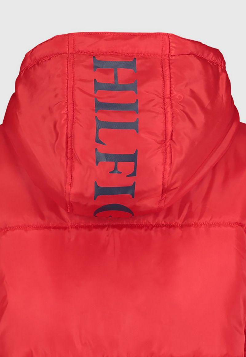Parka Puffer Color Block Rojo Tommy Hilfiger-3