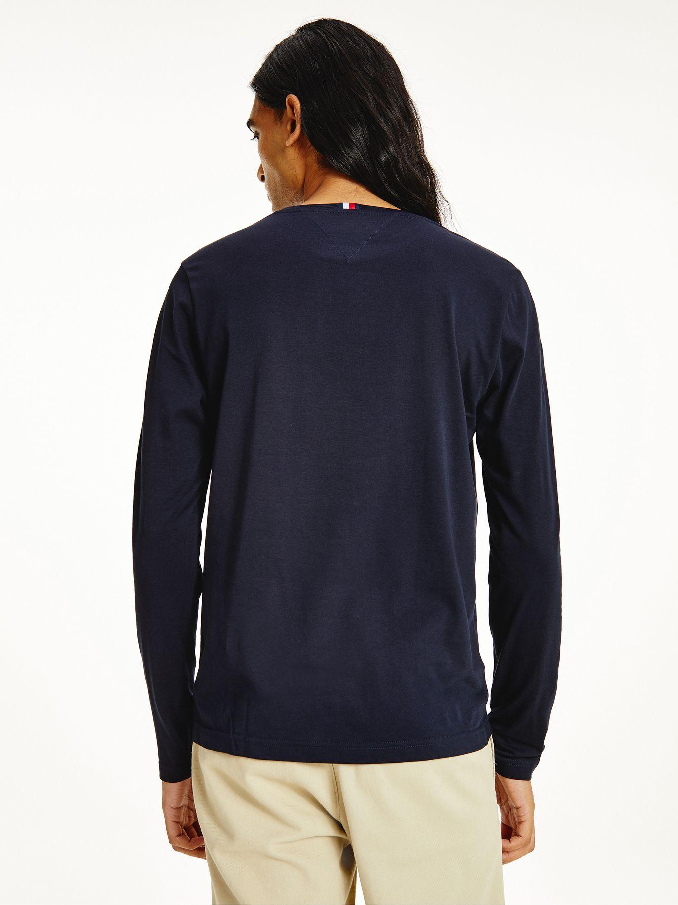 Polera Sliced Bard Azul Tommy Hilfiger-1