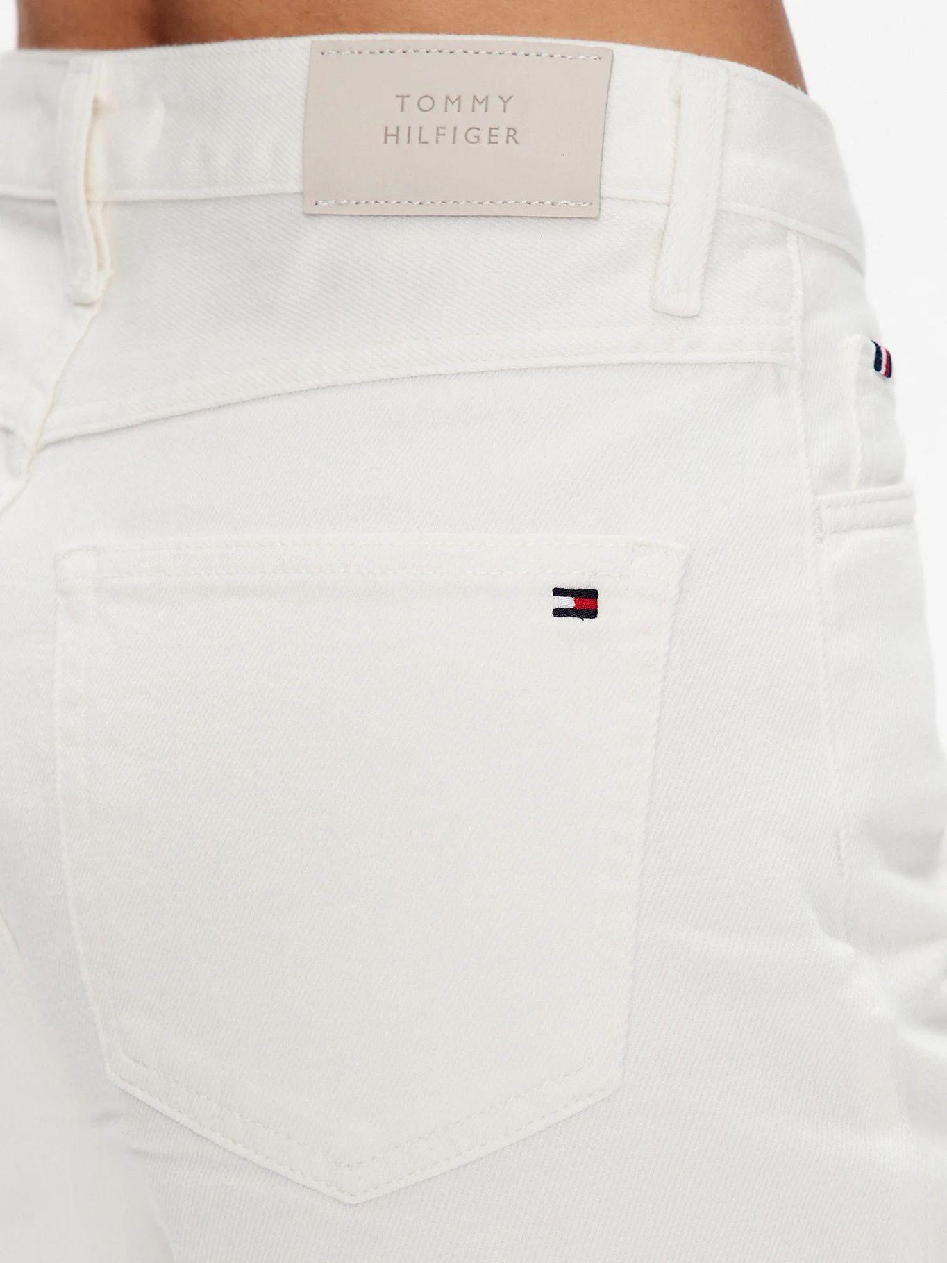 Shorts Talle Alto Classic Blanco Tommy Hilfiger-3