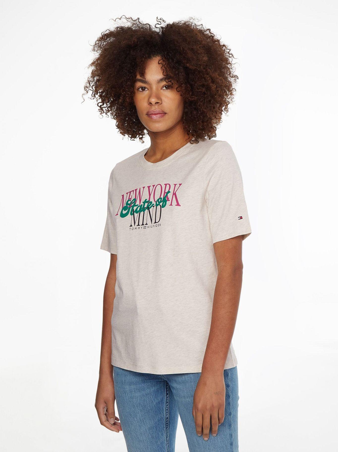 Polera State Of Mind Logo Blanco Tommy Hilfiger-0