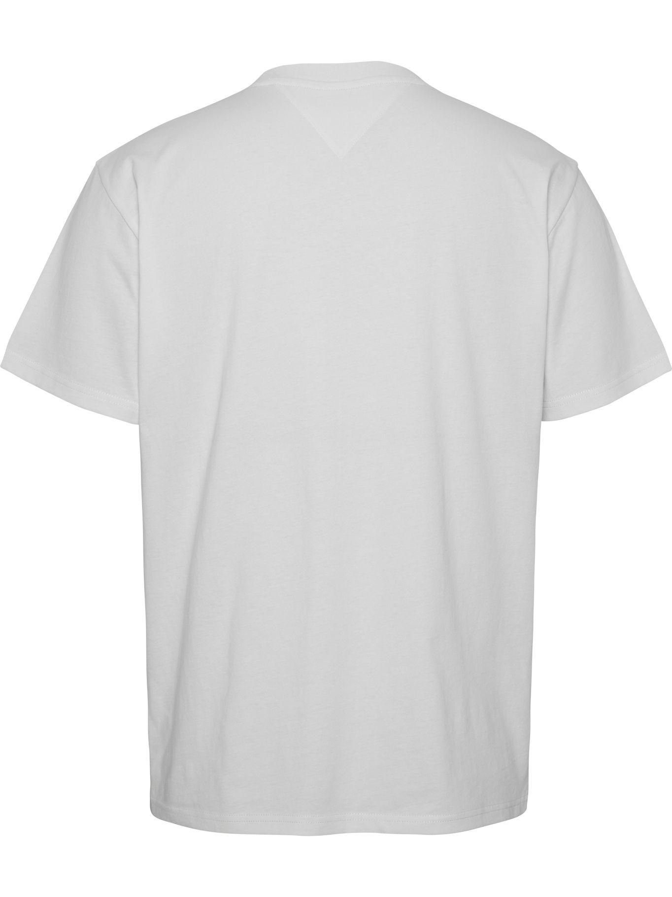 Polera Classic Linear Chest Logo Blanco Tommy Hilfiger-1