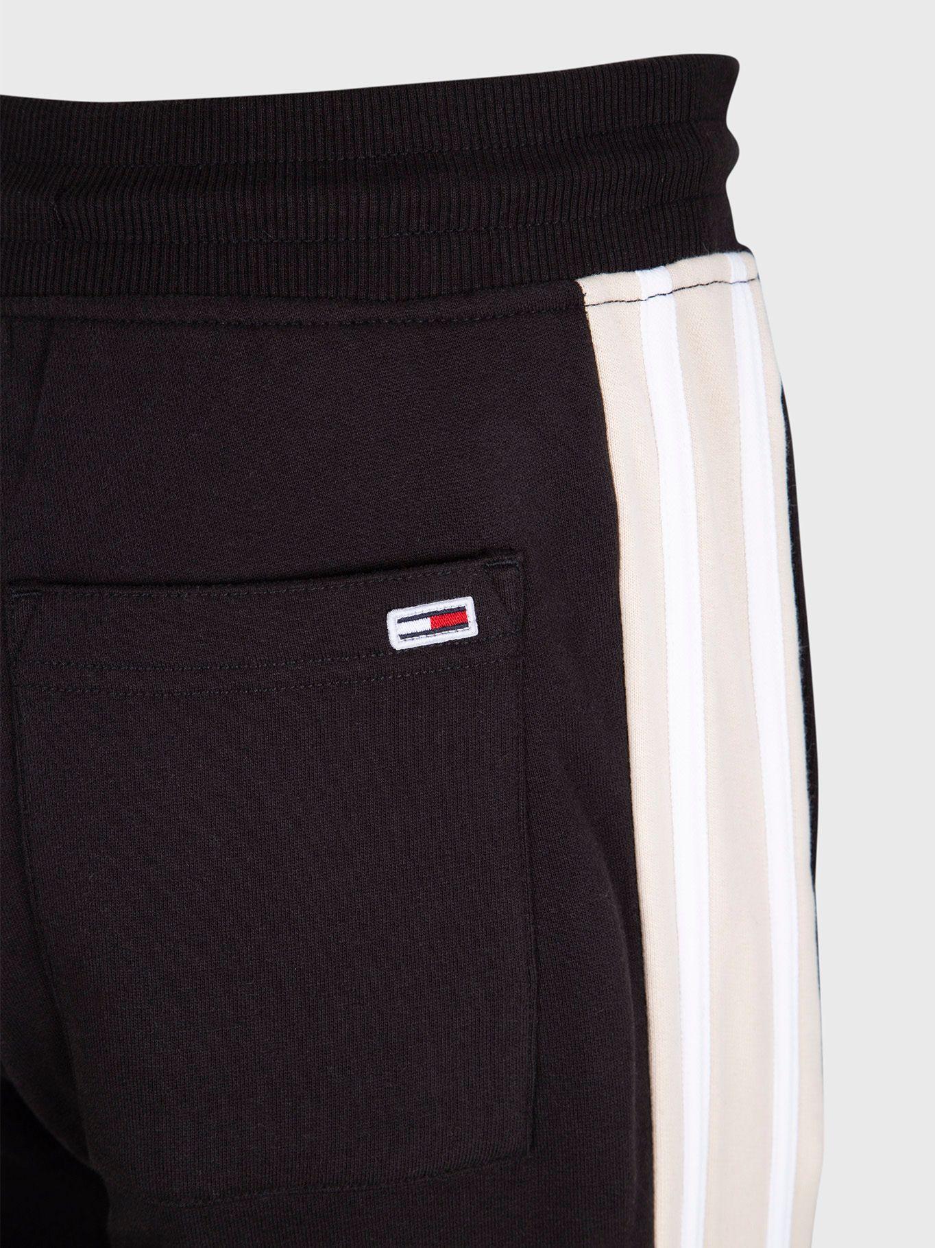 Jogger Rib Insert Negro Tommy Jeans E2-3