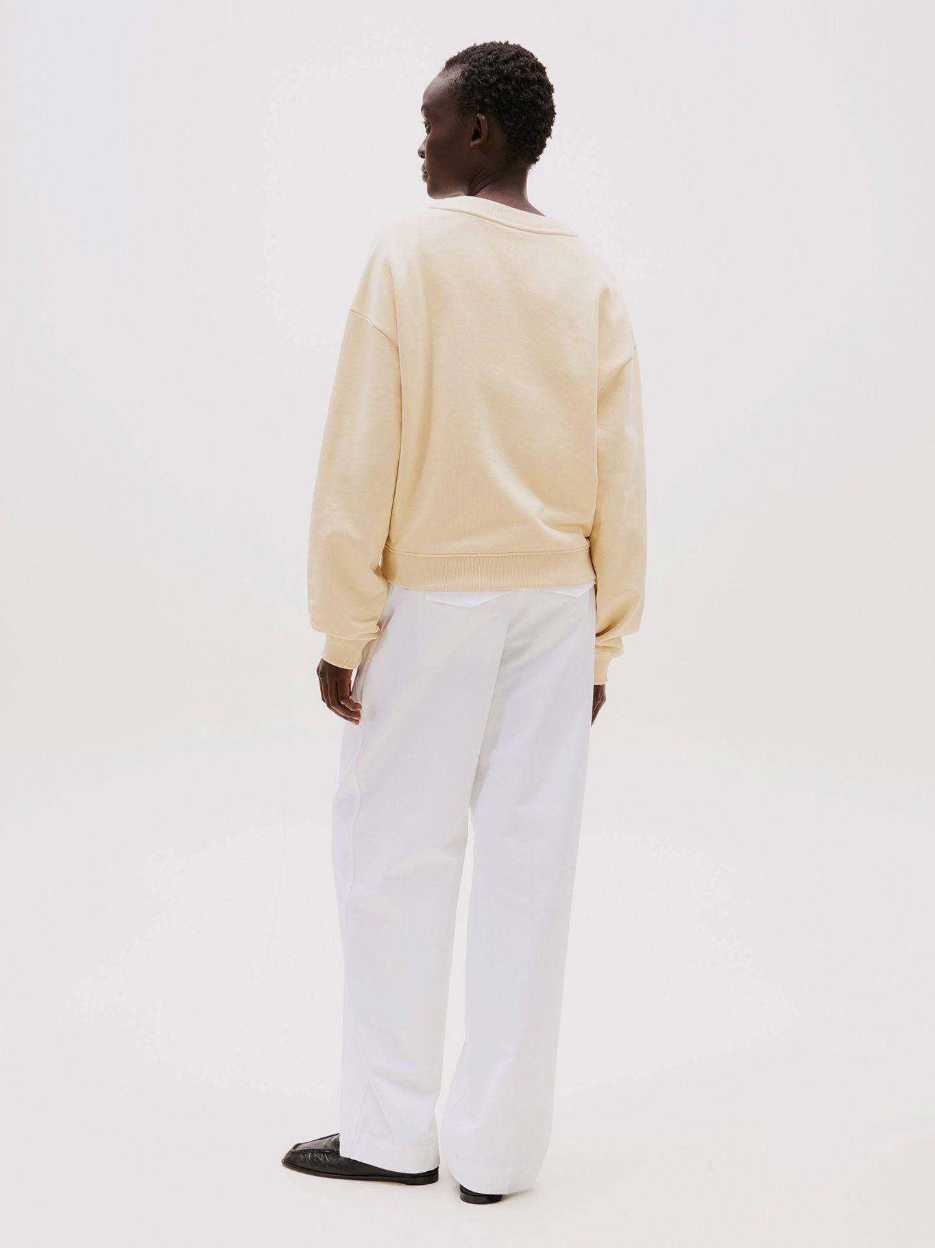 Polerón Logo Boxy Outline Flag Amarillo Tommy Hilfiger-2