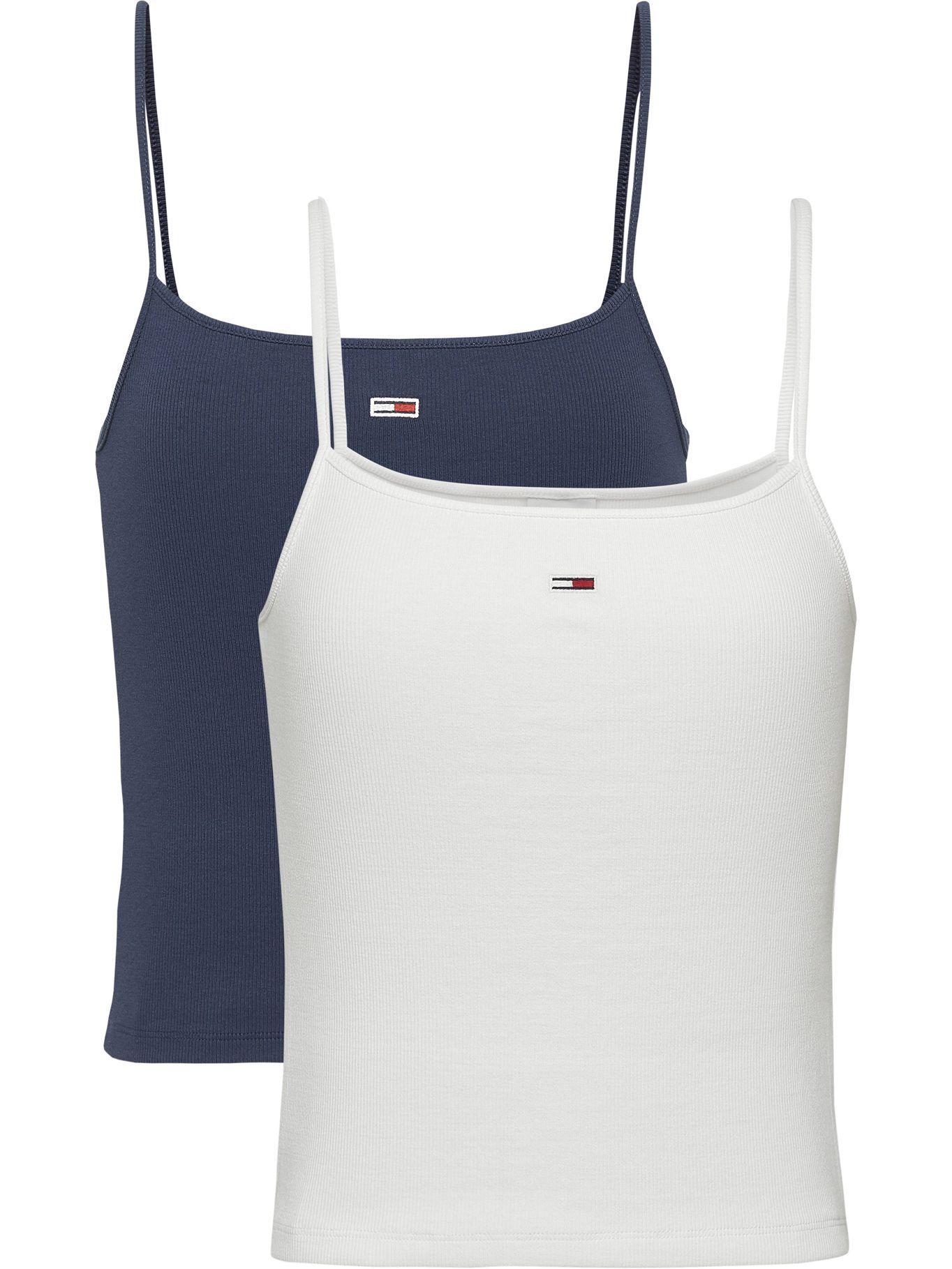 Pack De 2 Poleras Con Pabilo Azul Tommy Hilfiger-0