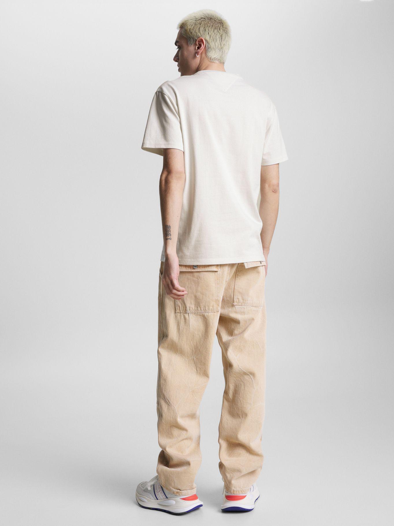 Polera Classic Con Parche Blanco Tommy Jeans-2