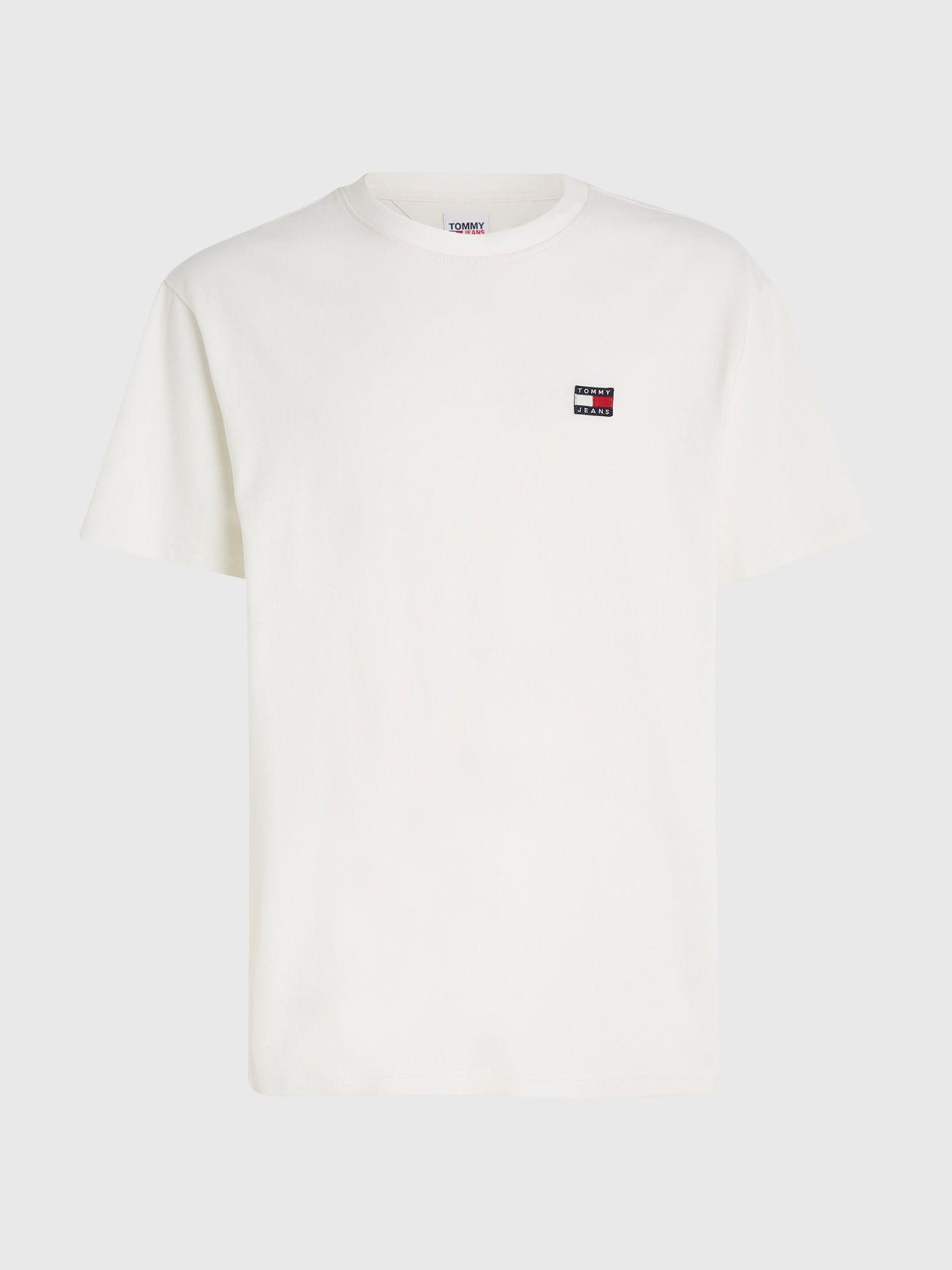 Polera Classic Con Parche Blanco Tommy Jeans-4