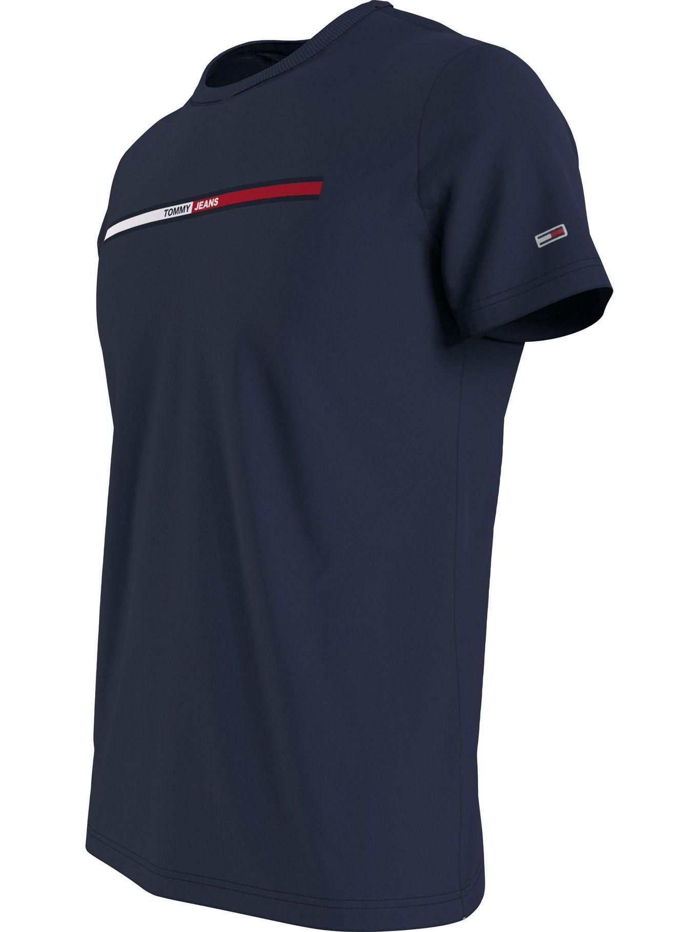 Polera Essential Logo Azul Tommy Hilfiger-2
