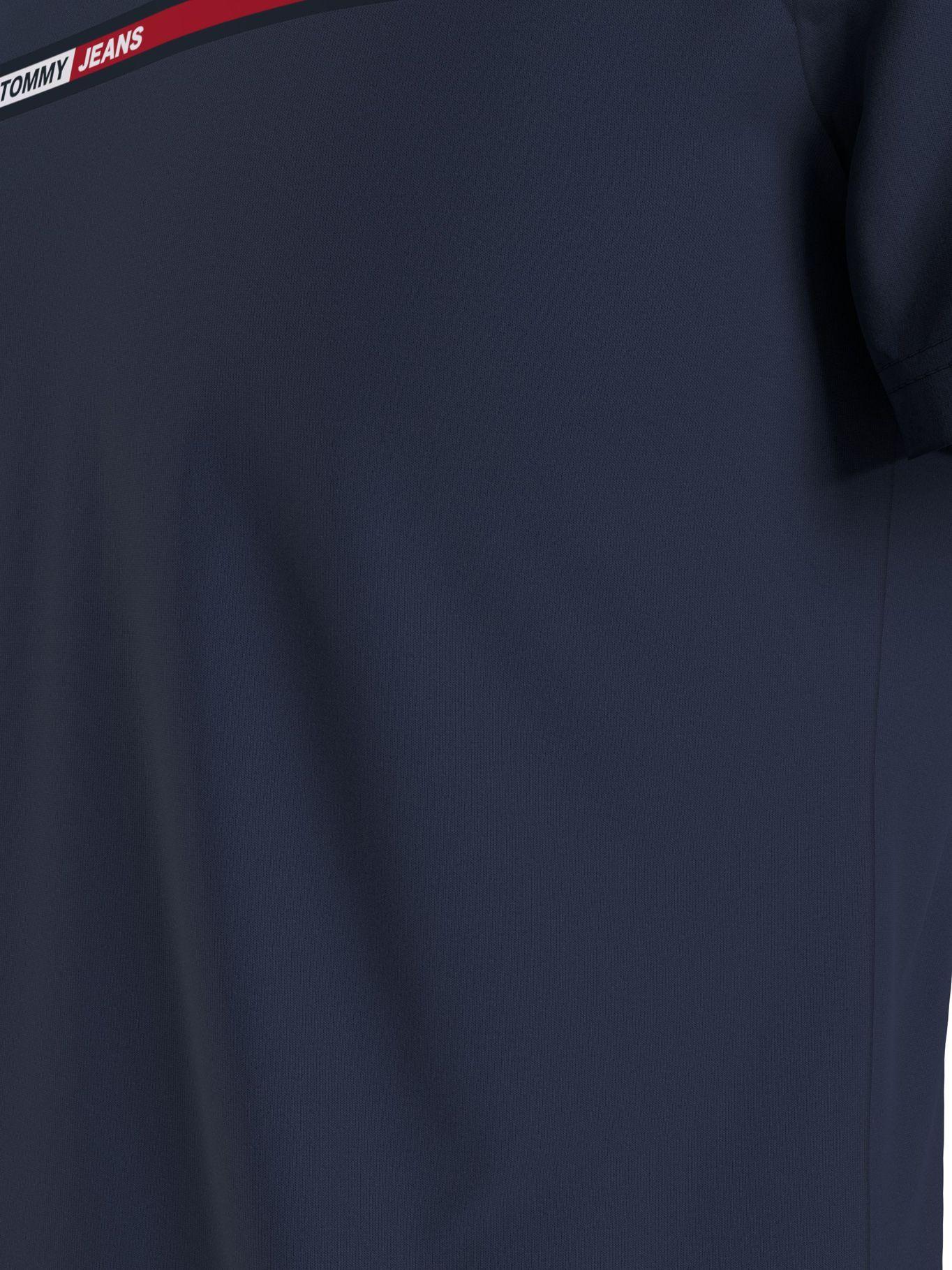 Polera Essential Logo Azul Tommy Hilfiger-3