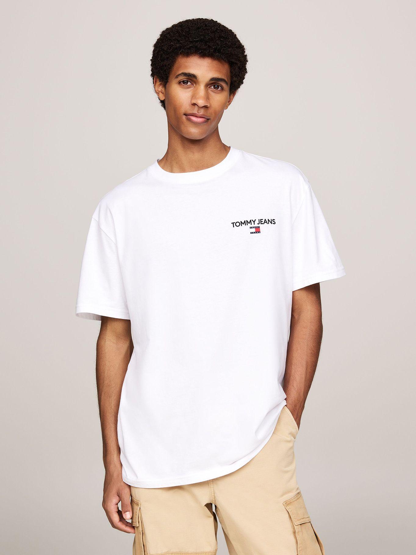 Polera Con Logo En La Espalda Blanco Tommy Jeans-0