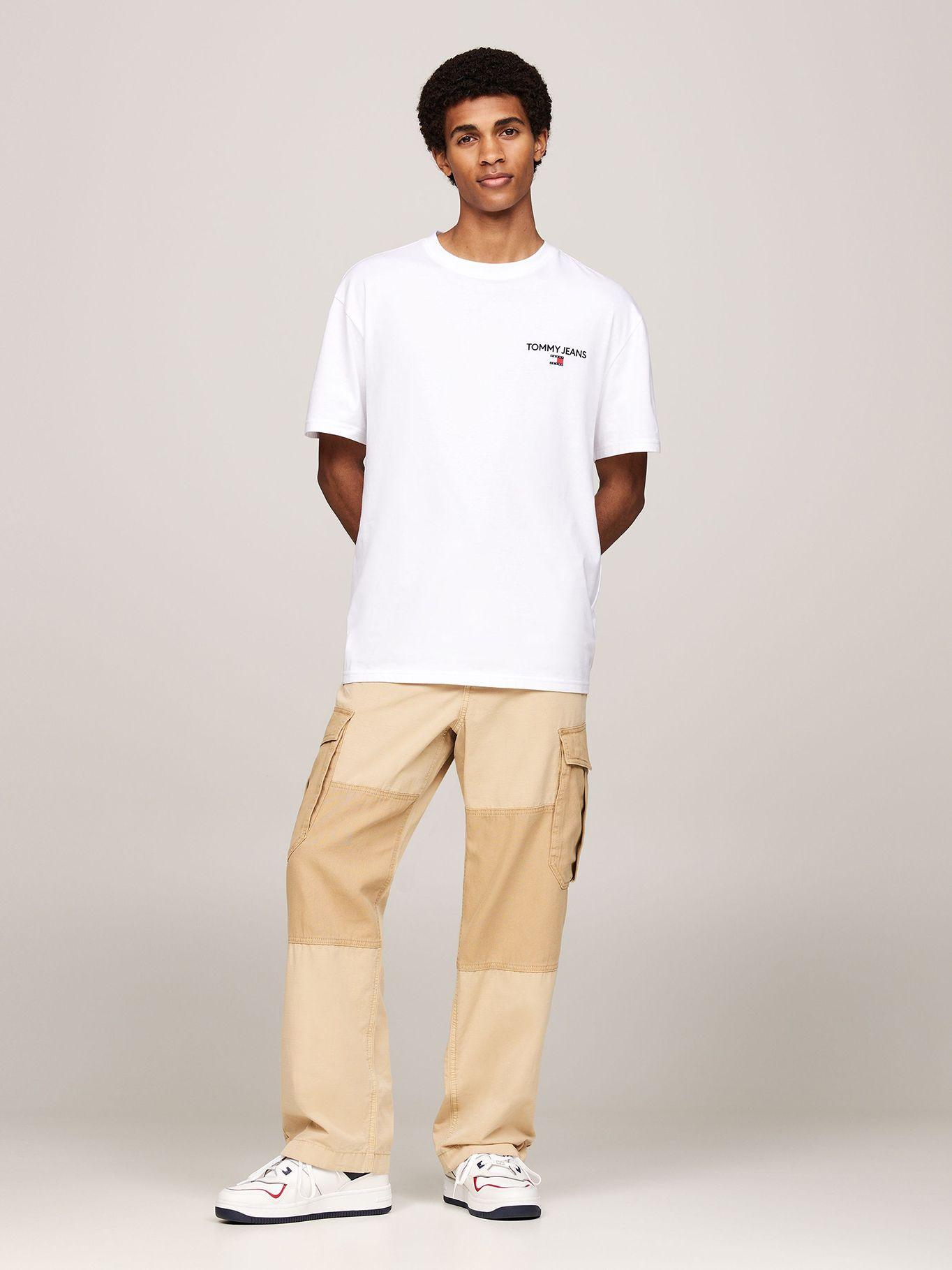 Polera Con Logo En La Espalda Blanco Tommy Jeans-1