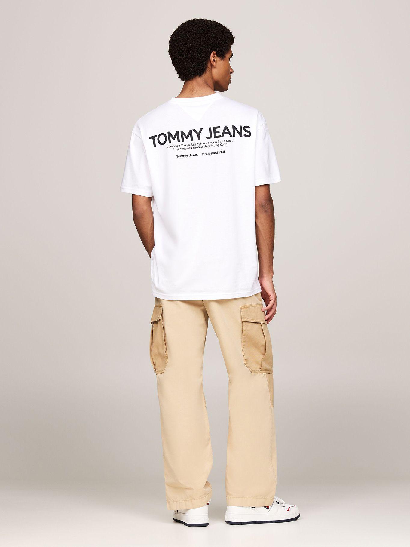 Polera Con Logo En La Espalda Blanco Tommy Jeans-2