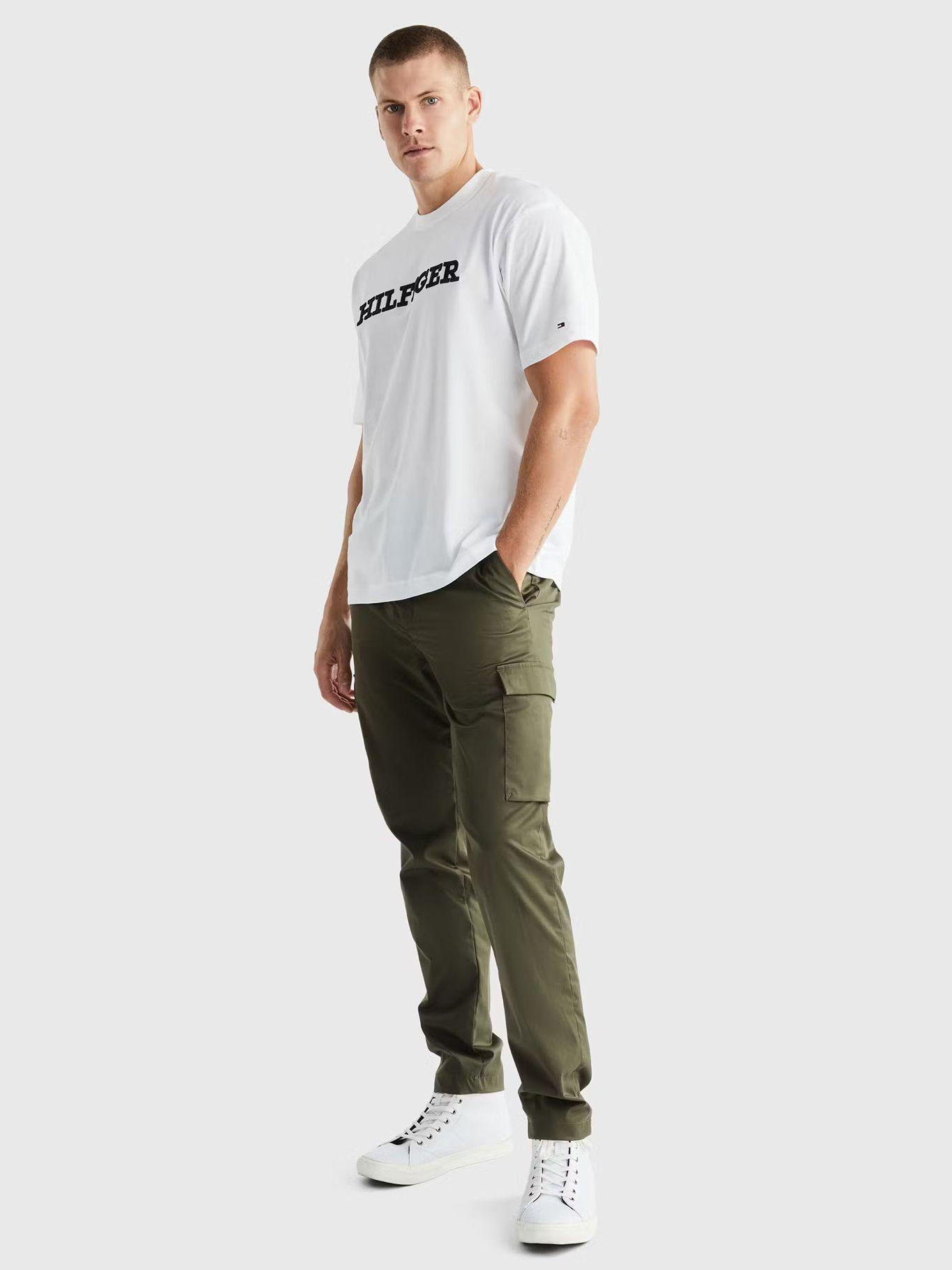 Polera Con Logo Monotipo Archive Blanco Tommy Hilfiger-1