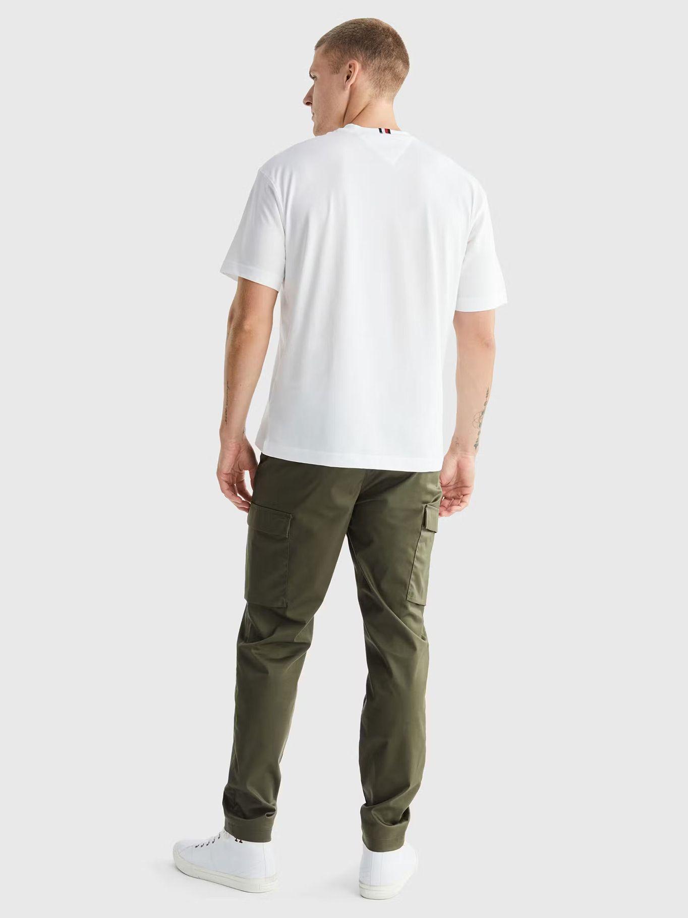 Polera Con Logo Monotipo Archive Blanco Tommy Hilfiger-2