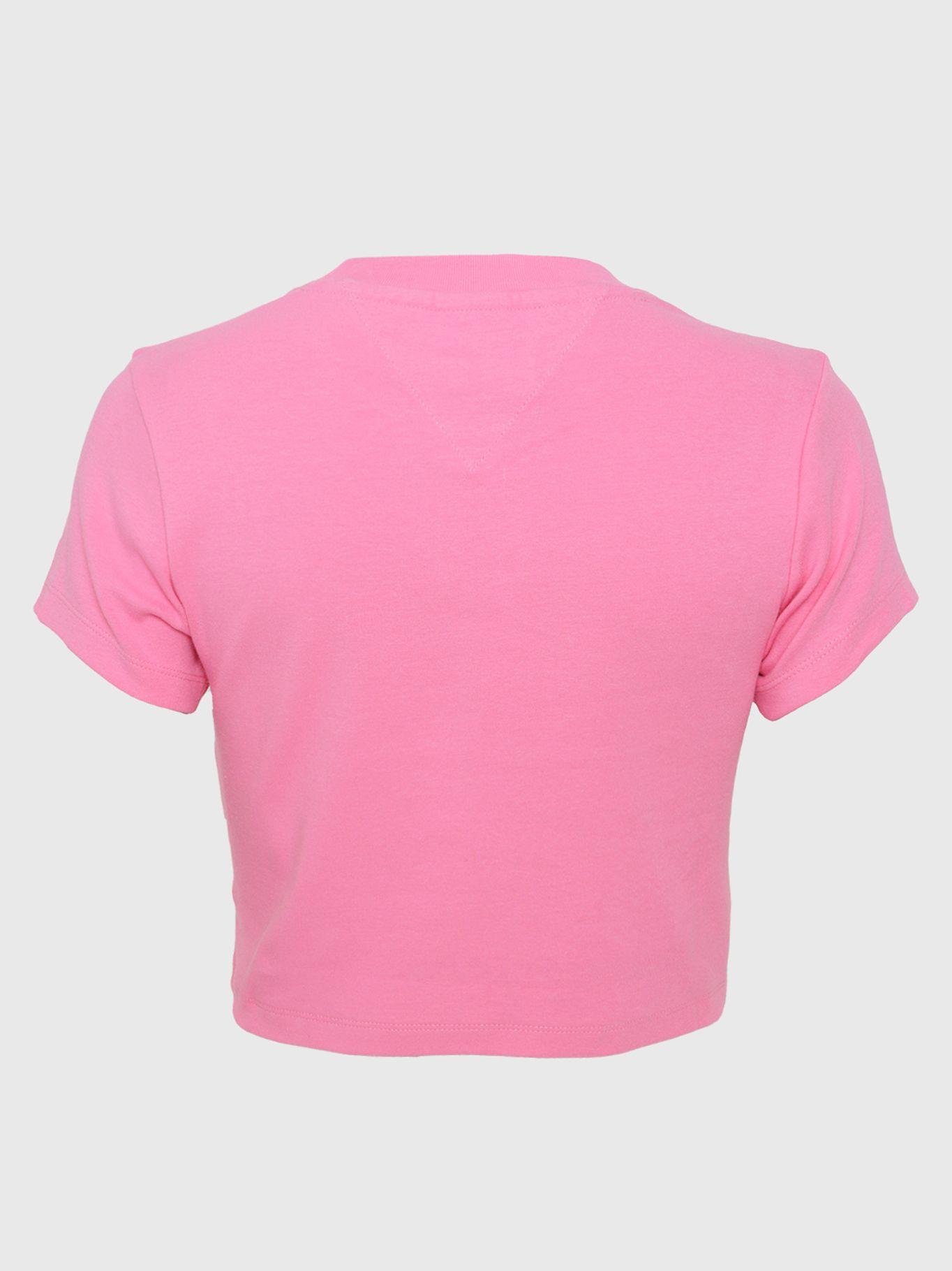 Polera Pop Con Logo Rosado Tommy Hilfiger-1