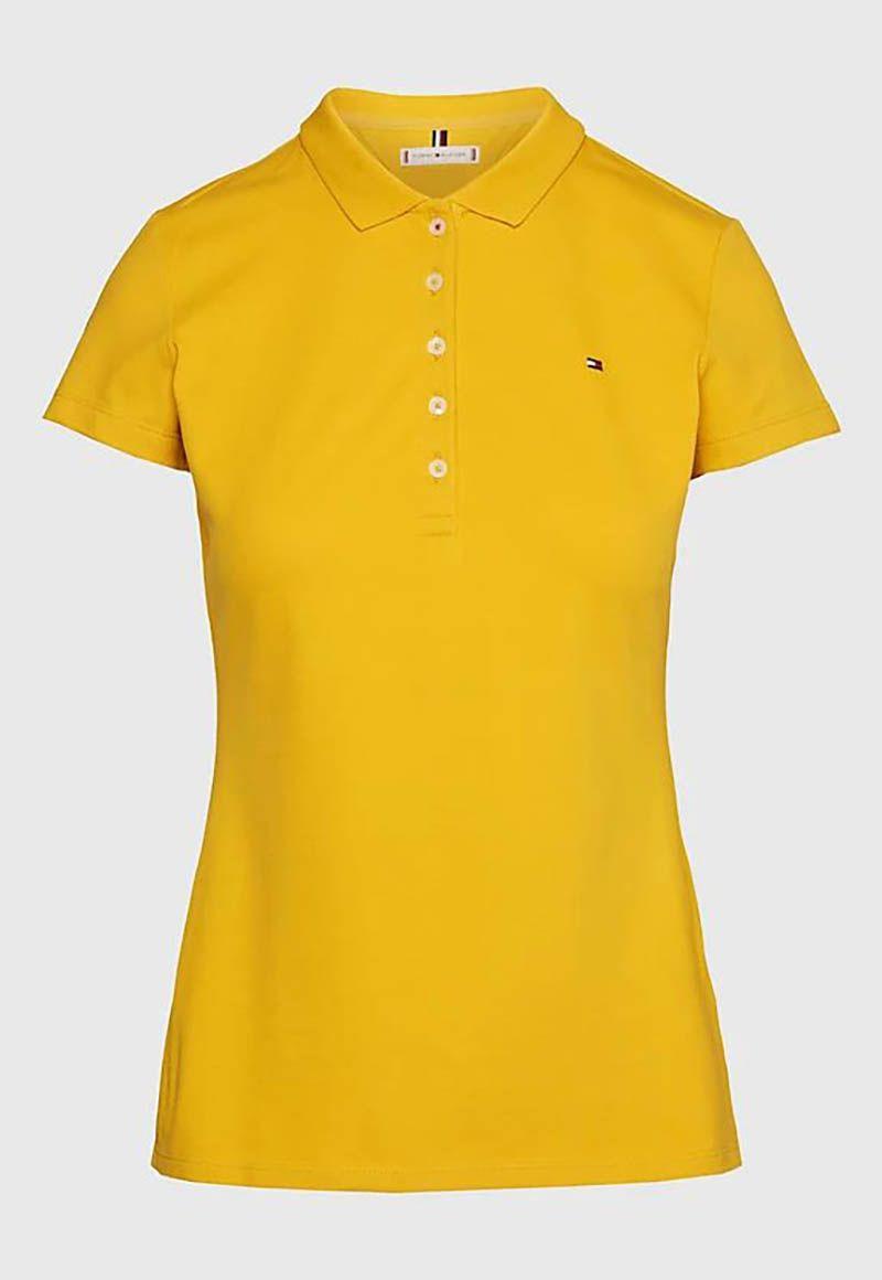 Polo Essential Slim Fit Amarillo Tommy Hilfiger-4