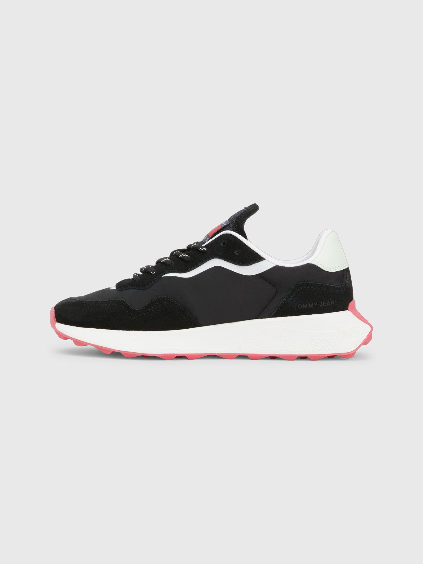 Zapatilla New Runner Negro Tommy Hilfiger-4