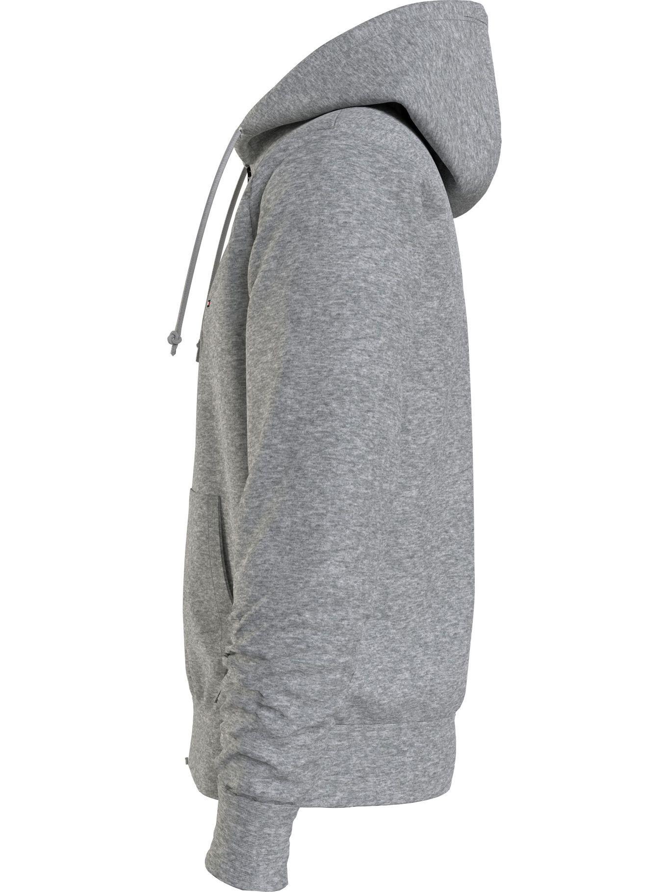 Polerón Hoodie Im Core Zip Gris Tommy Hilfiger-4