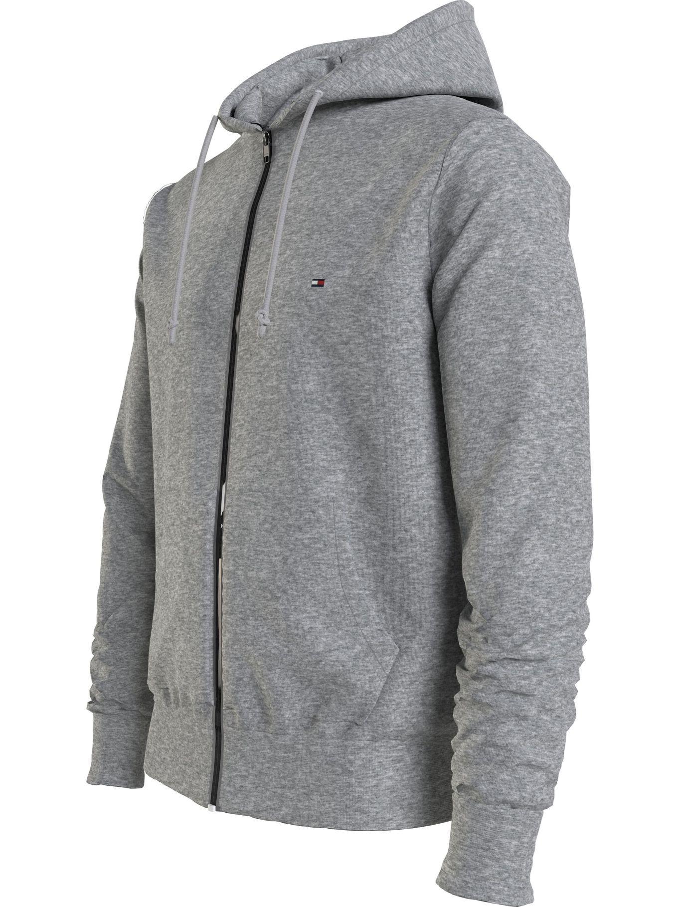 Polerón Hoodie Im Core Zip Gris Tommy Hilfiger-3