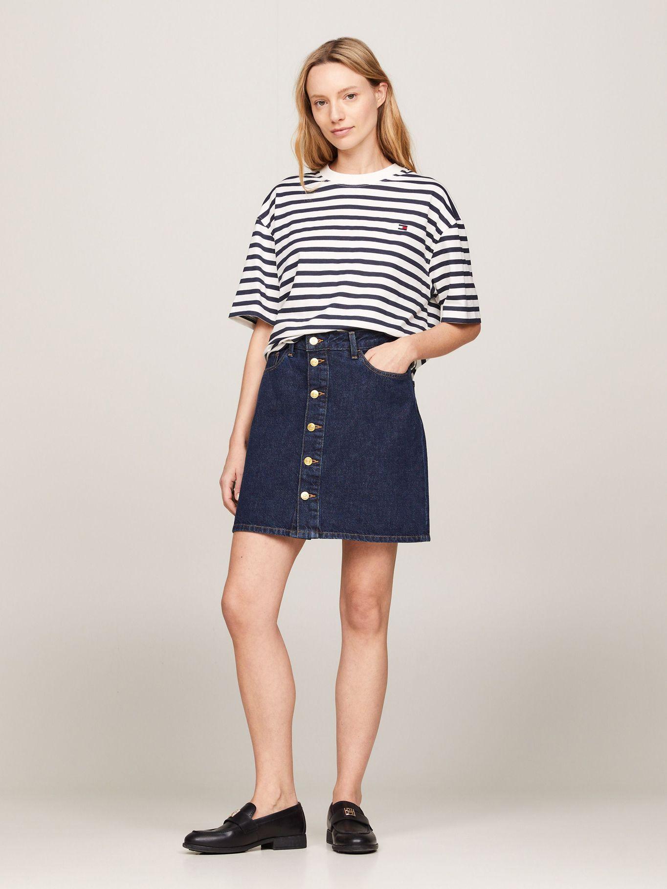 Polera Rayas Relaxed Multicolor Tommy Hilfiger-1