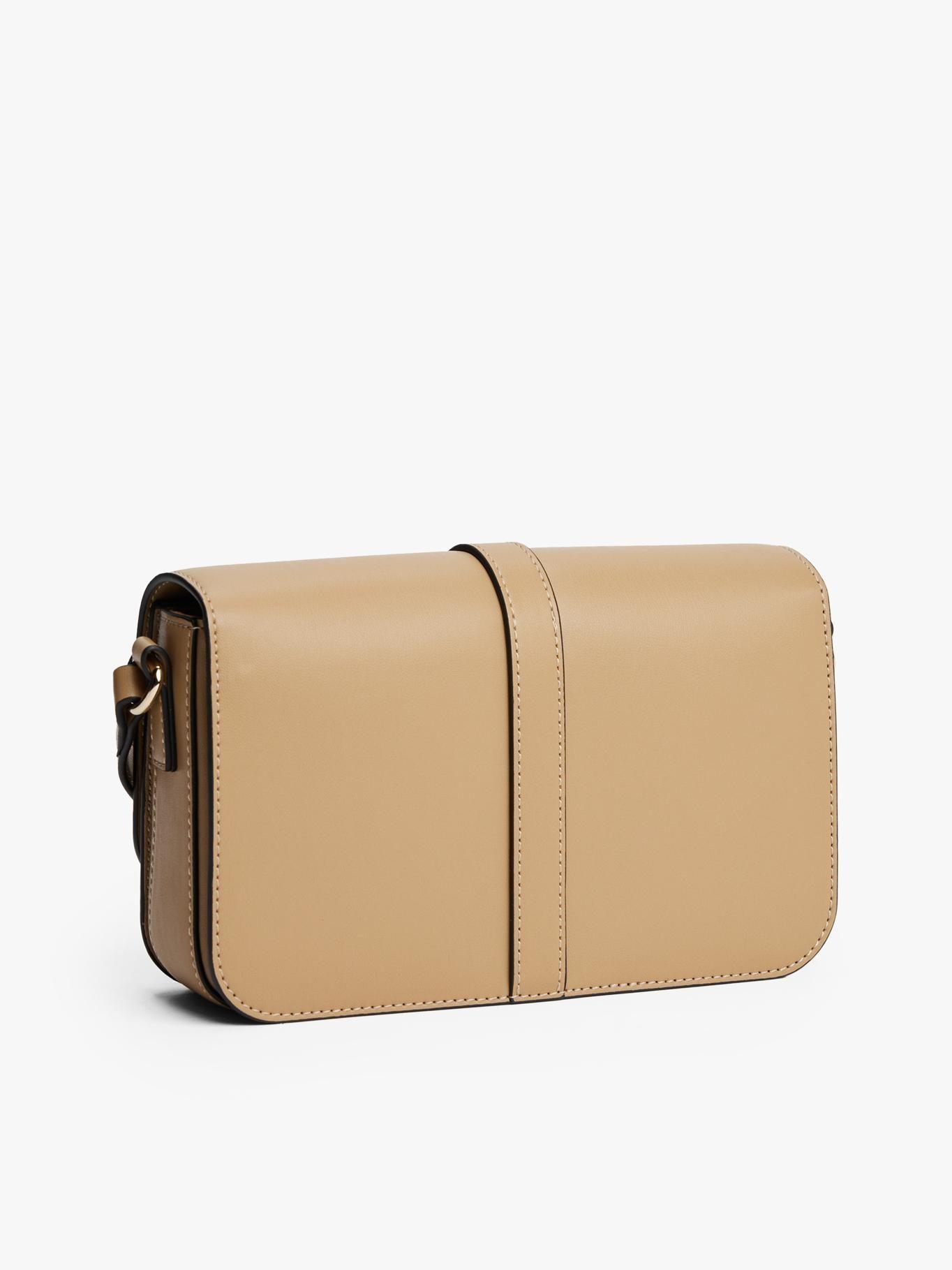 Bandolera Con Solapa Monogram Beige Tommy Hilfiger-2