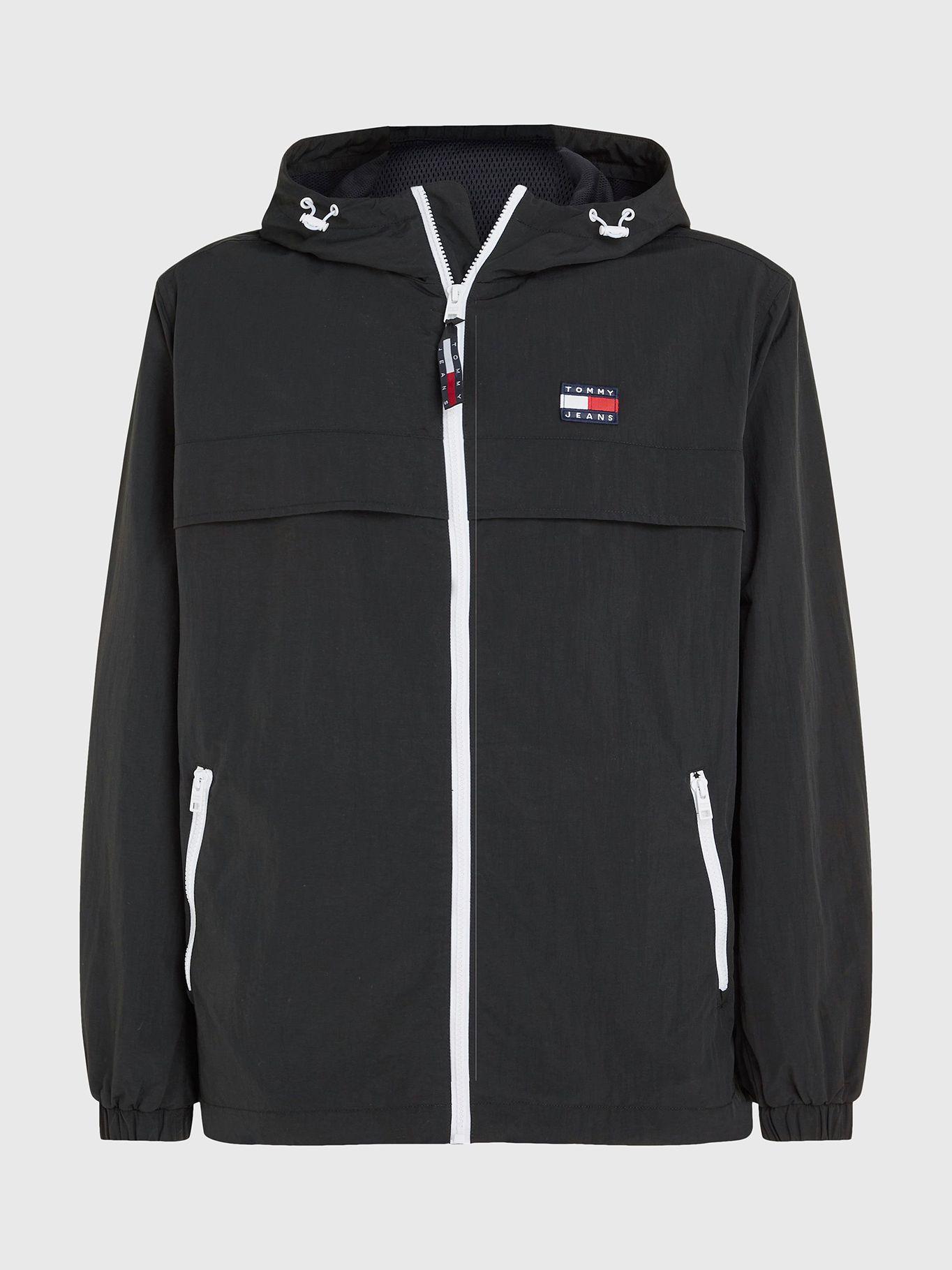 Cortavientos Chicago Classic Negro Tommy Jeans JN2-4