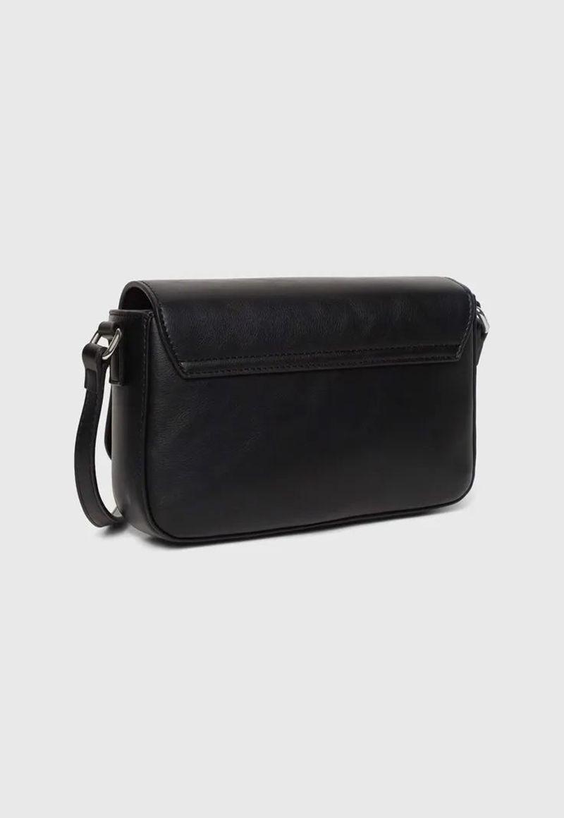 Bandolera Essential Con Solapa Negro Tommy Jeans-4