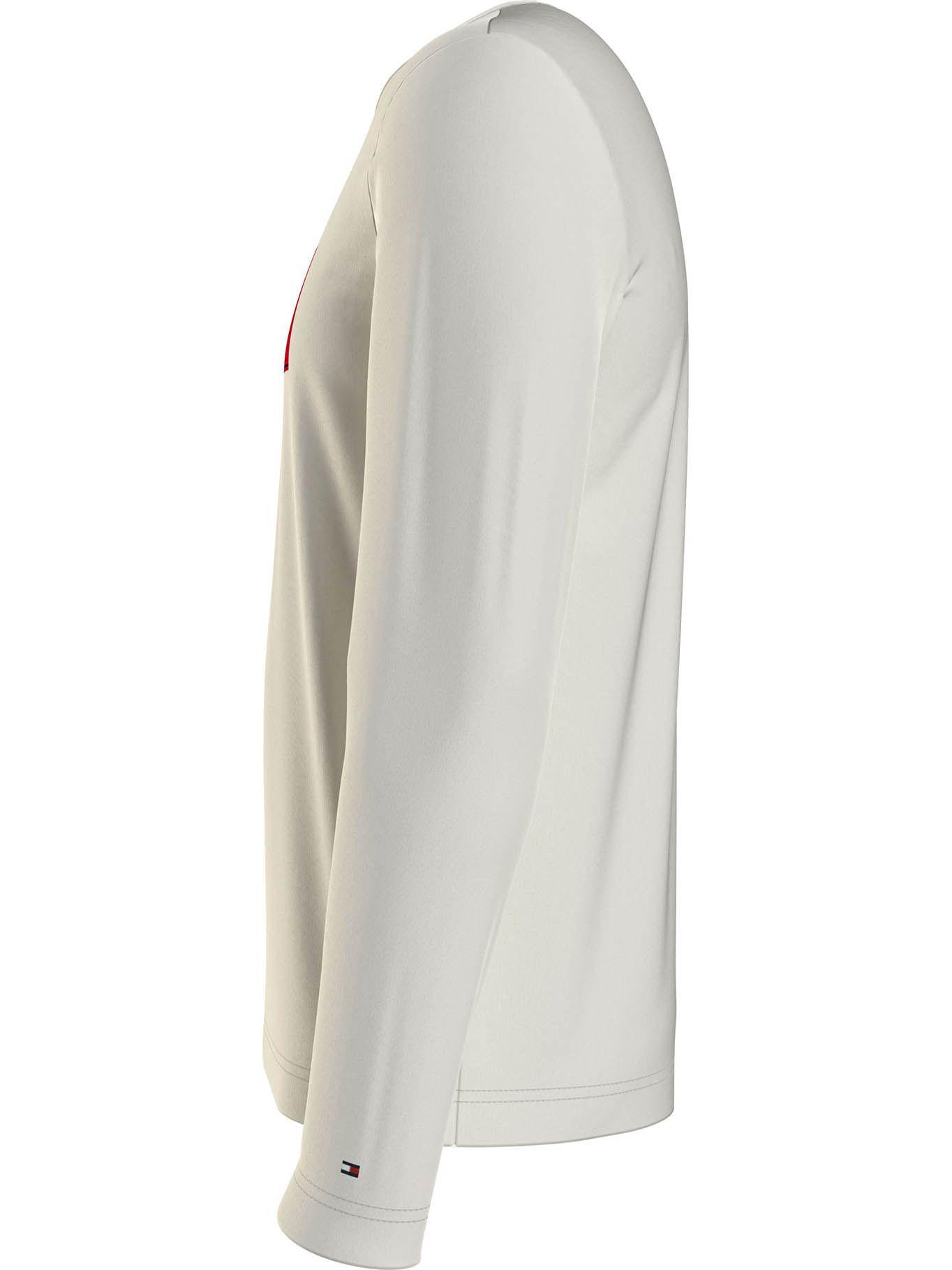 Polera Rectangle Graphic Logo Blanco Tommy Hilfiger-3