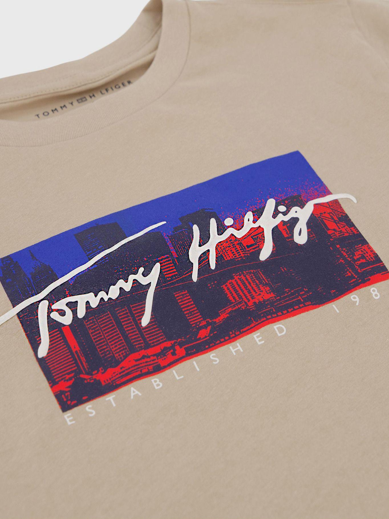 Polera skyline con logo Café Tommy Hilfiger-2