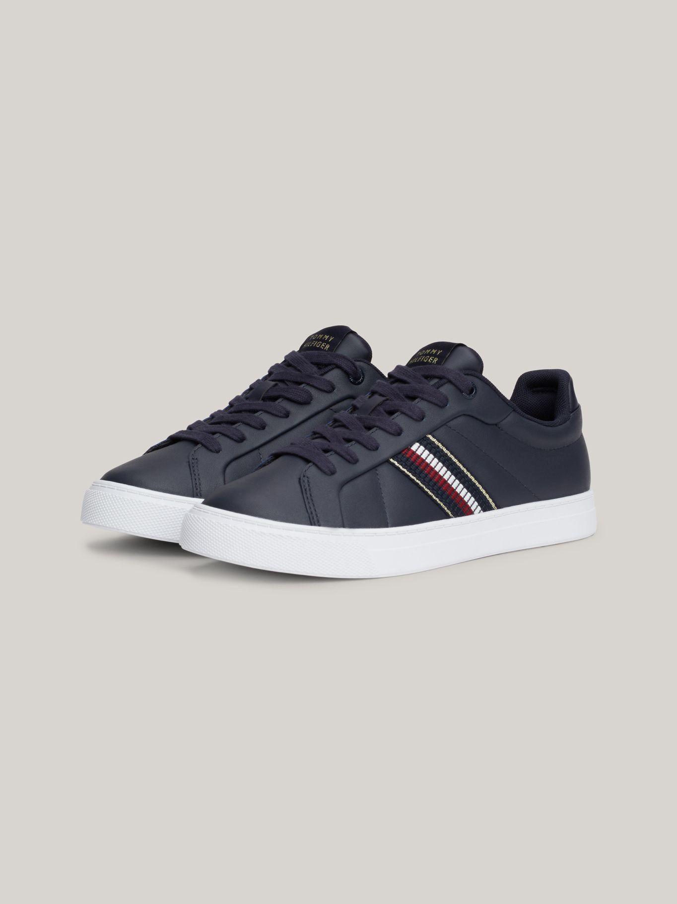 Zapatillas Icon Court Stripes Azul Tommy Hilfiger-0