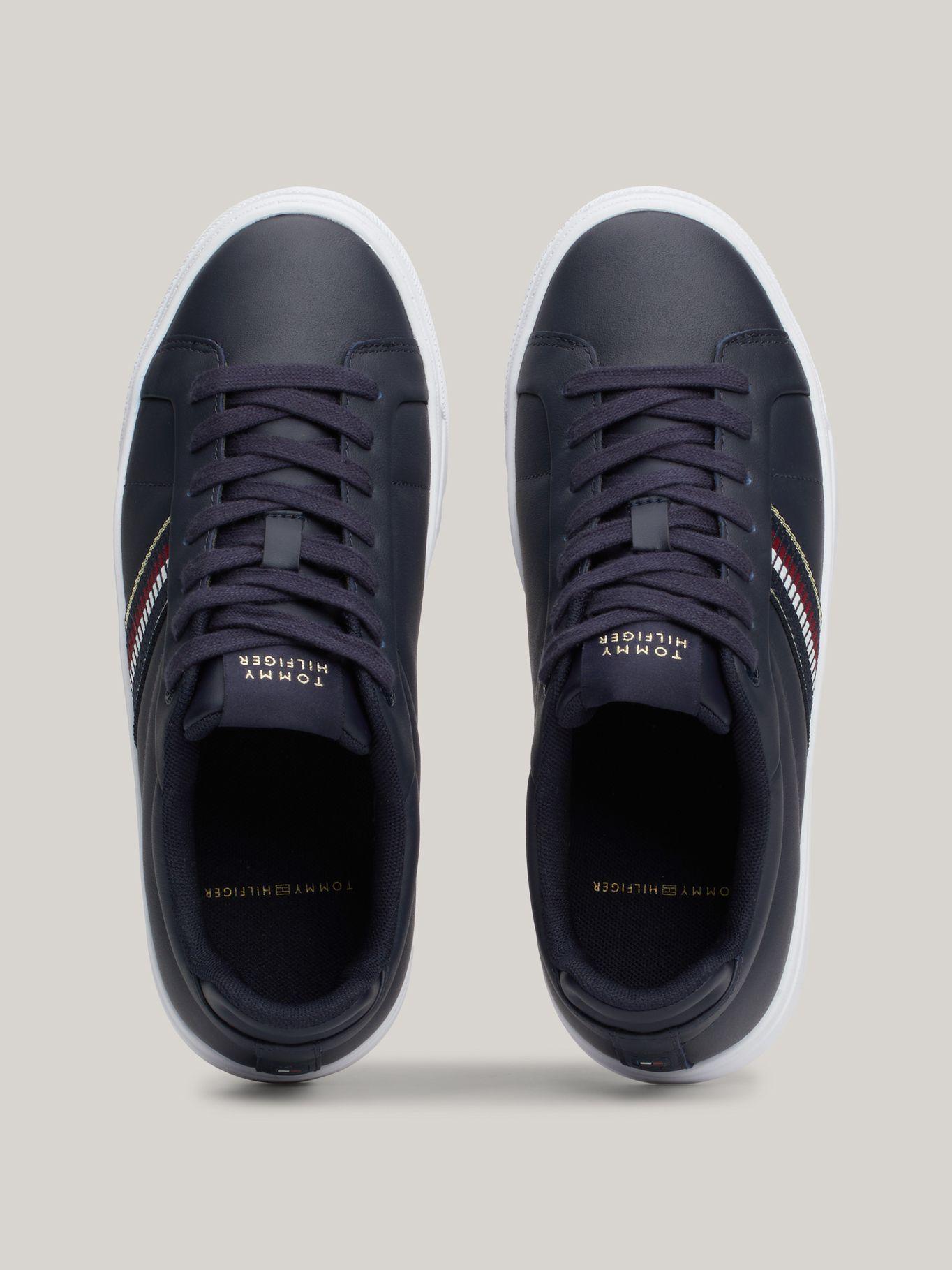 Zapatillas Icon Court Stripes Azul Tommy Hilfiger-2