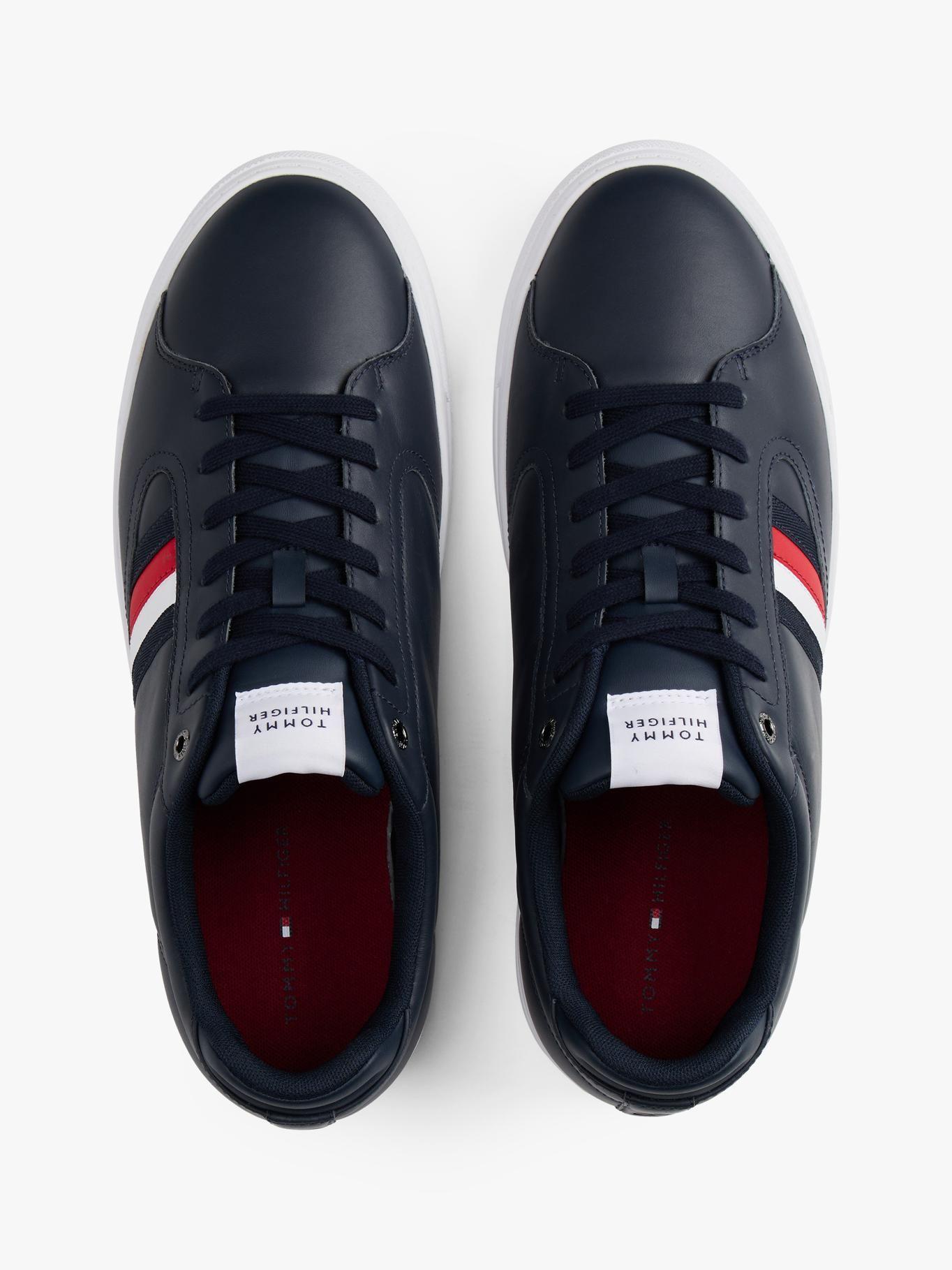 Zapatillas Icon Court Stripes Azul Tommy Hilfiger-3