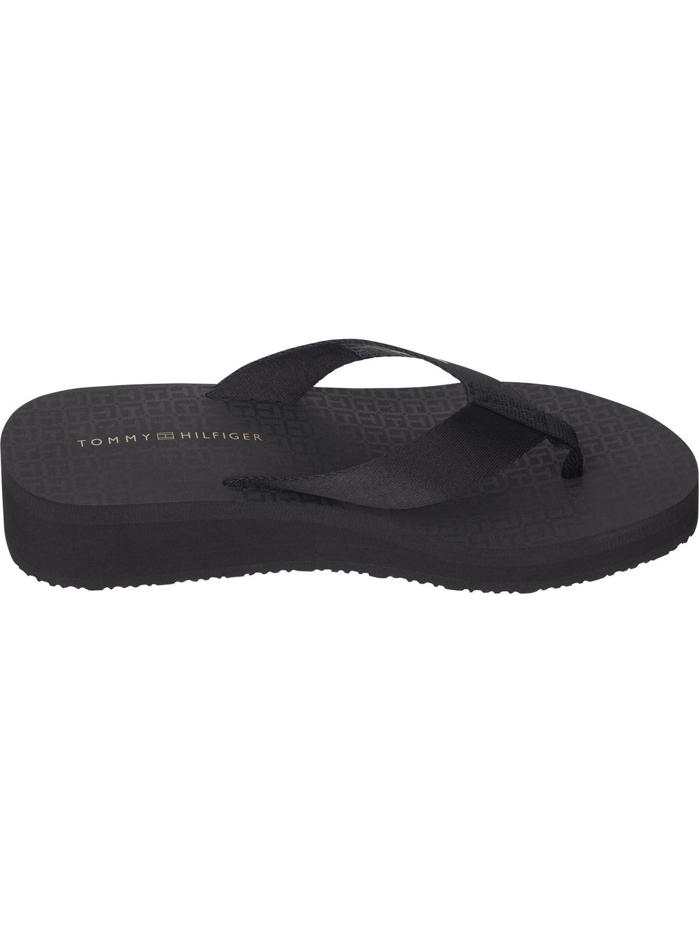 Sandalias Signature Logo Negro Tommy Hilfiger-0