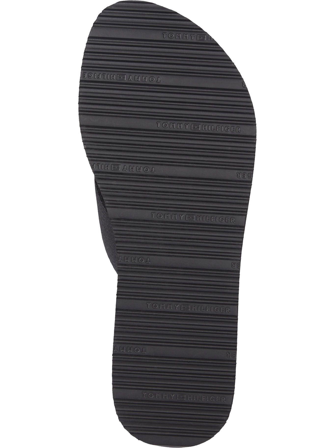 Sandalias Signature Logo Negro Tommy Hilfiger-3