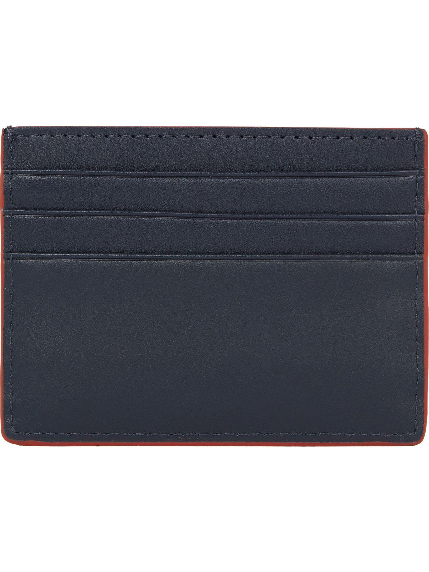 Tarjetero Th Signature Azul Tommy Hilfiger JN2-1