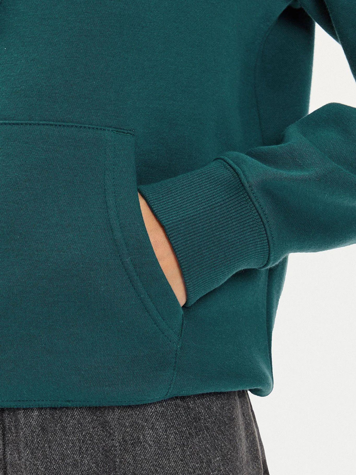 Polerón Hoodie Flag Logo Verde Tommy Hilfiger-4