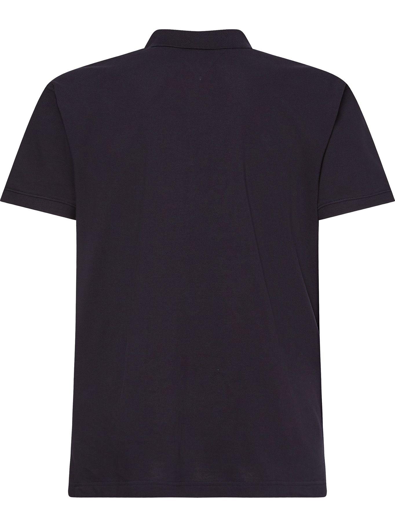 Polo Logo Bandera Ondulante Azul Tommy Hilfiger-1