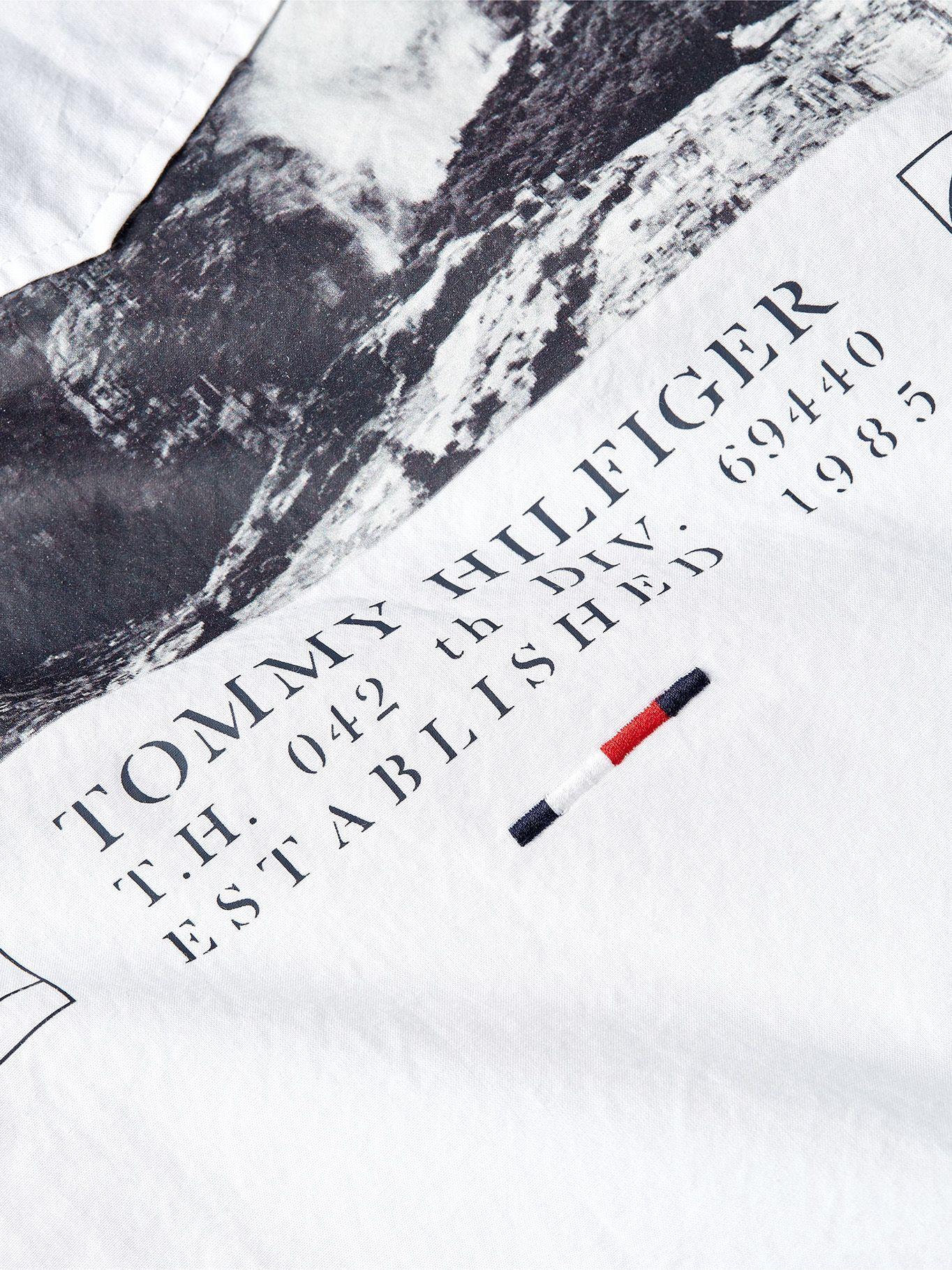 Camisa Slim Artwork Blanco Tommy Hilfiger F2-2
