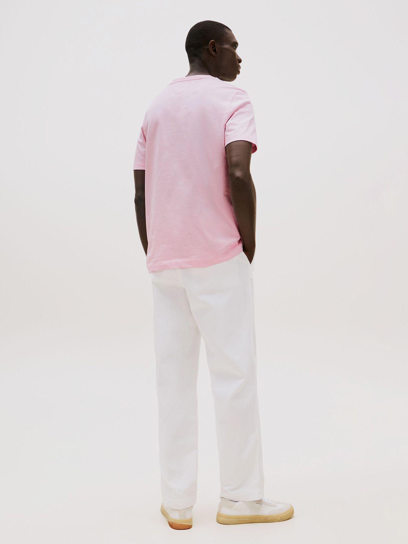 Polera Monogram Logo Rosado Tommy Hilfiger-2