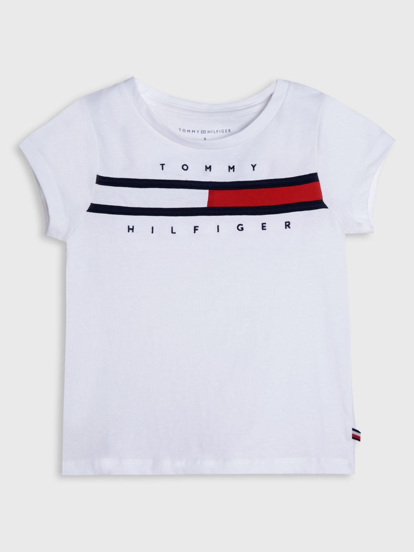Polera Con Logo Central Blanco Tommy Hilfiger-0