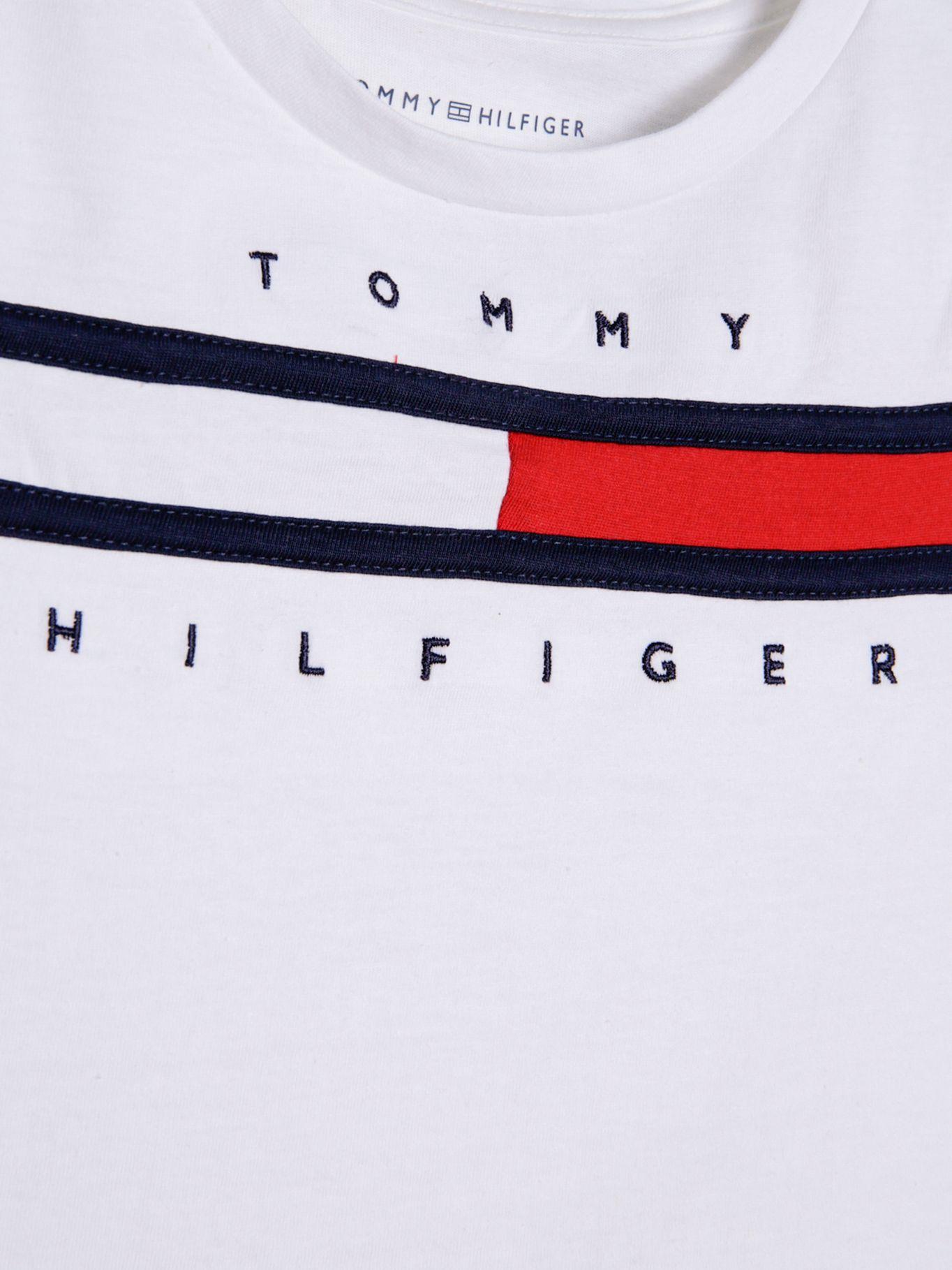 Polera Con Logo Central Blanco Tommy Hilfiger-2