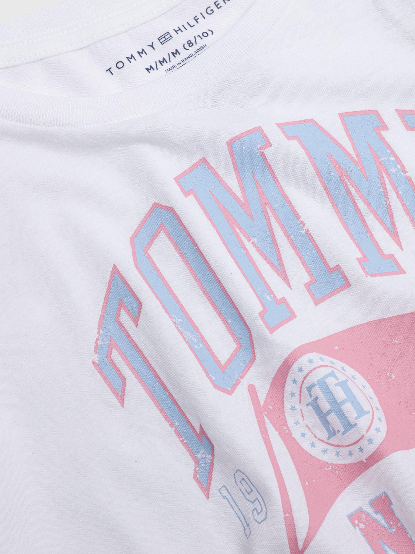 Polera Classic Logo Gráfico Blanco Tommy Hilfiger-2