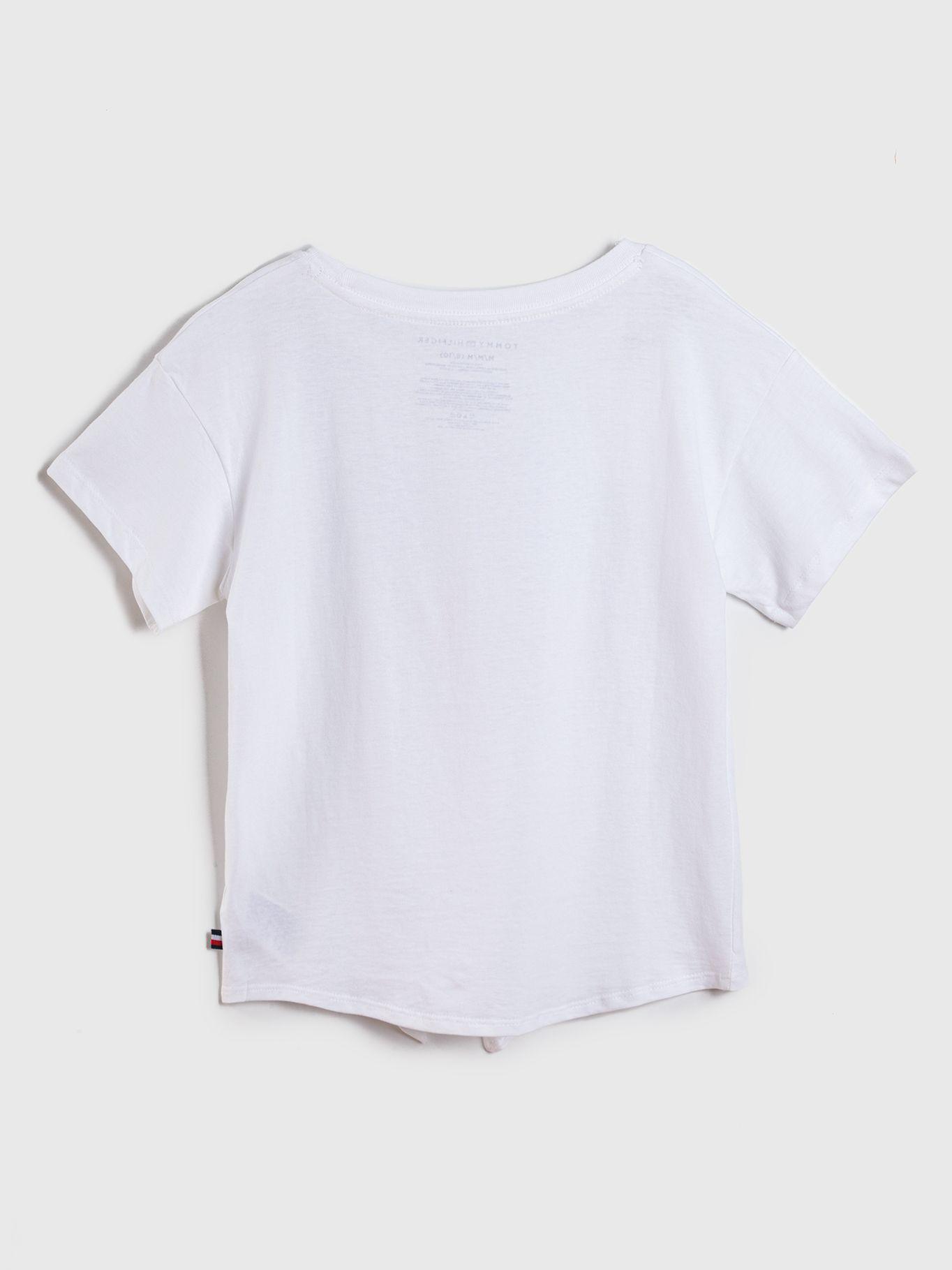 Polera Classic Logo Gráfico Blanco Tommy Hilfiger-1